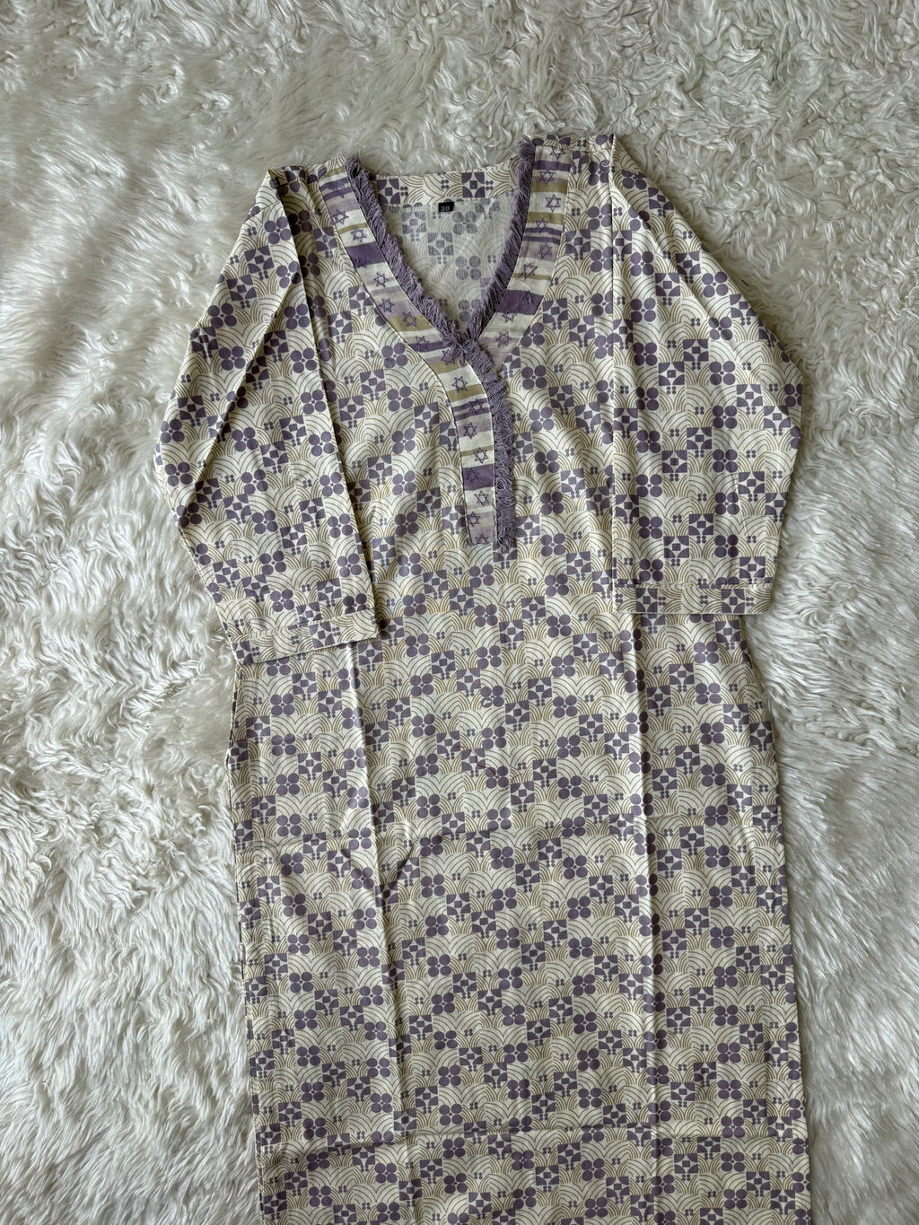 Khadi Cotton Kurti Pant Set