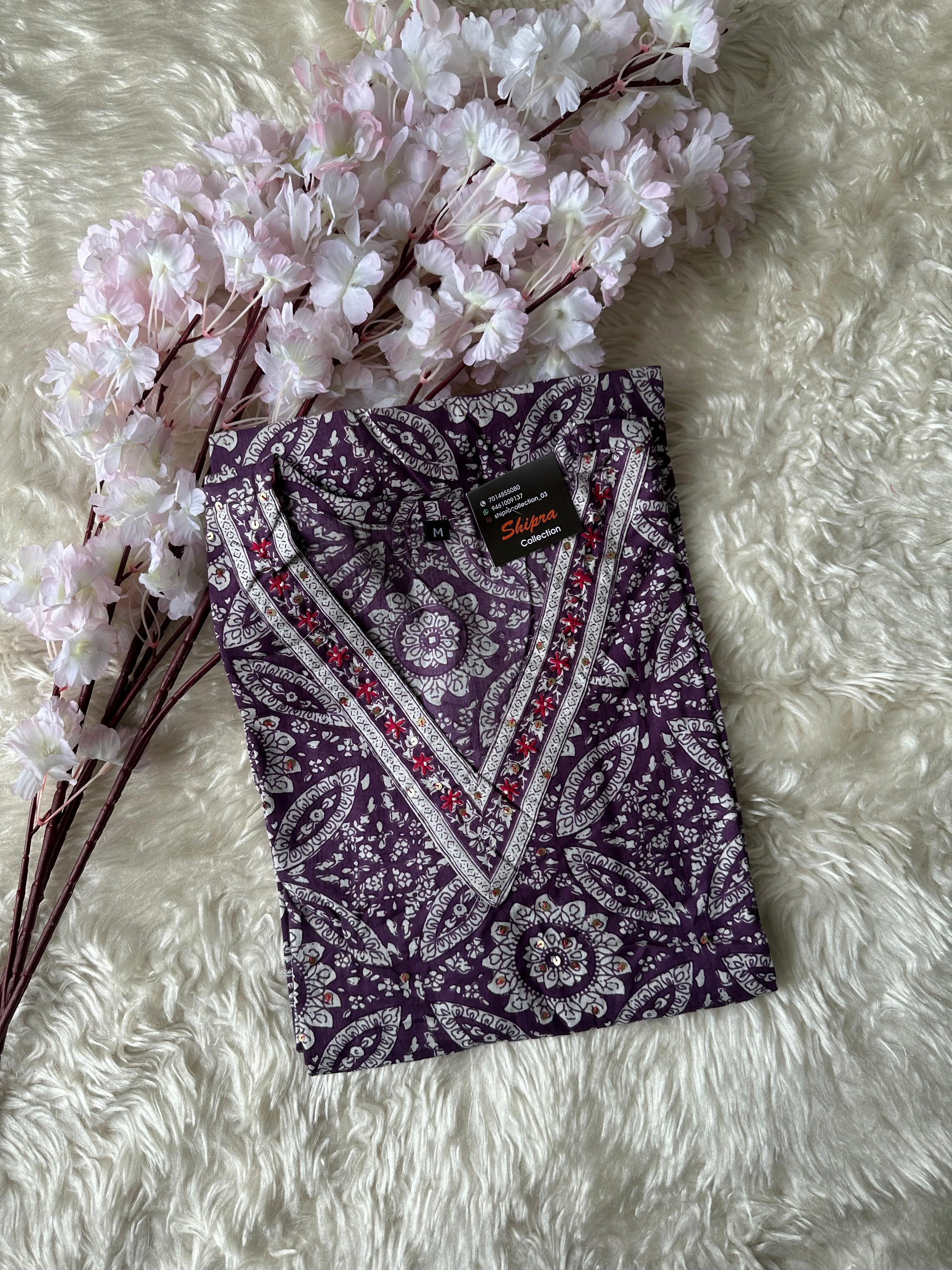 Pure Cotton Kurti