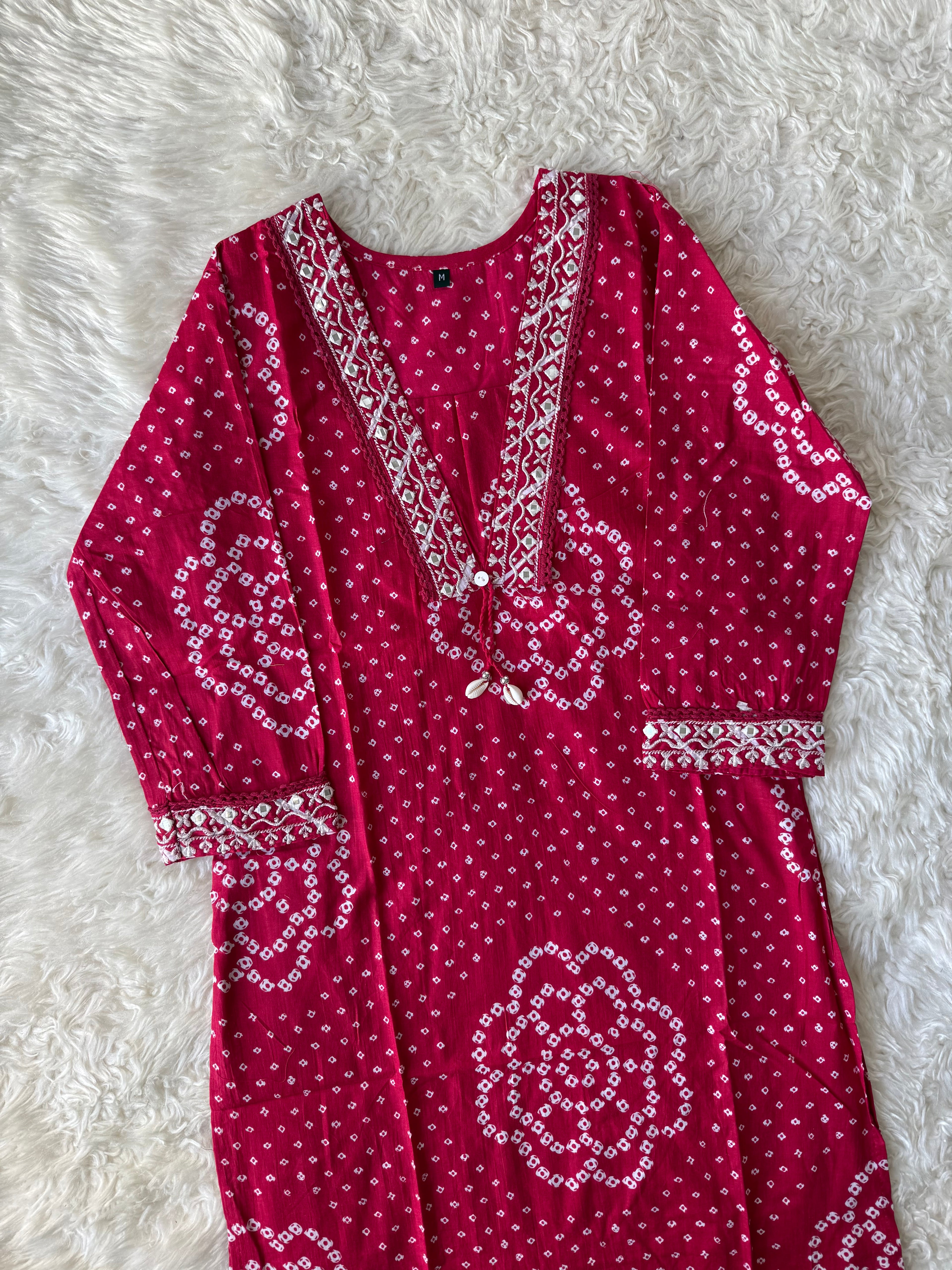 Budget Friendly Kurti Pant Dupatta Set