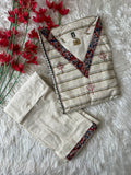 Khadi Cotton Kurti Pant Set