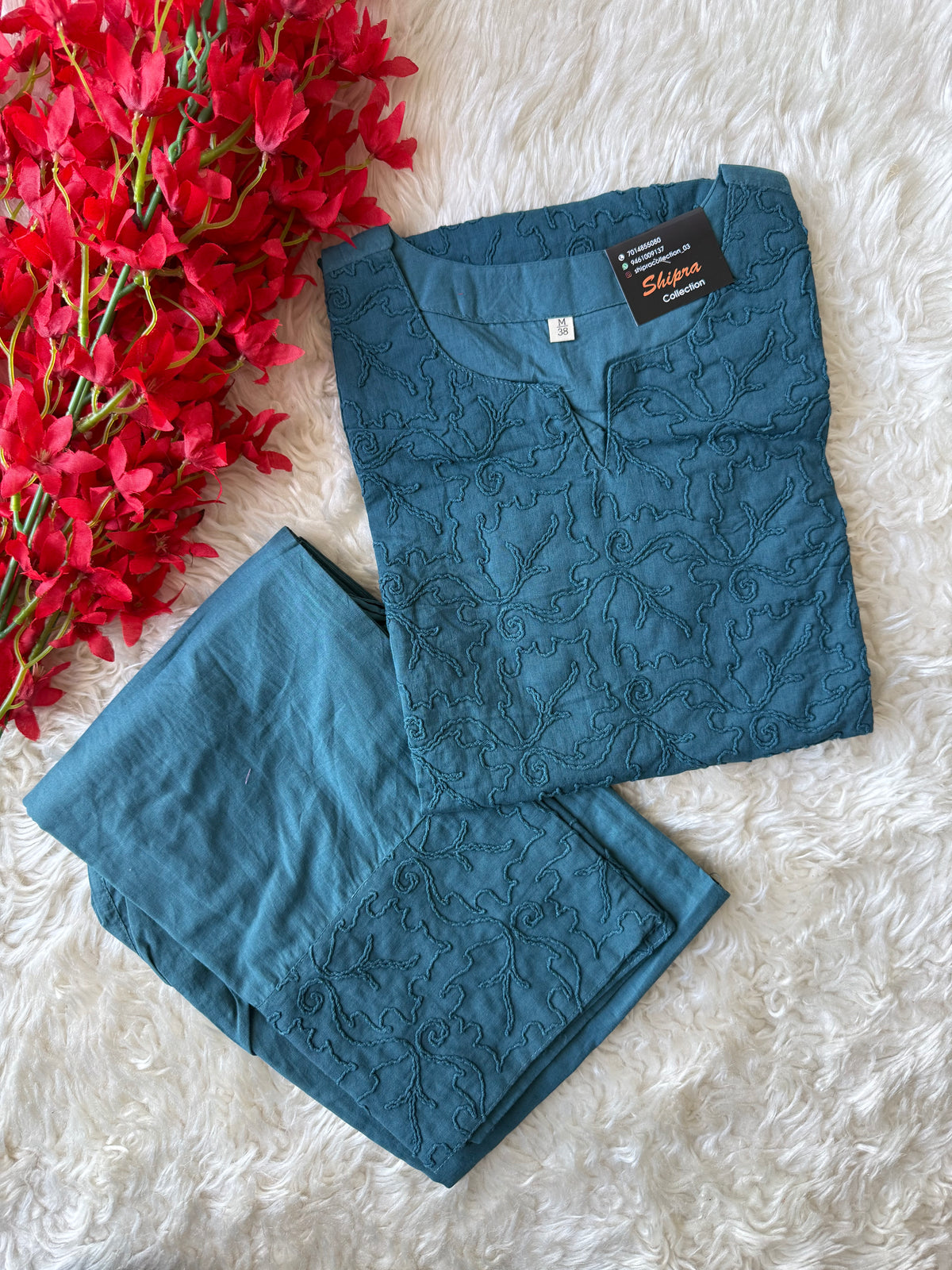Premium Cotton  Co-ord Set