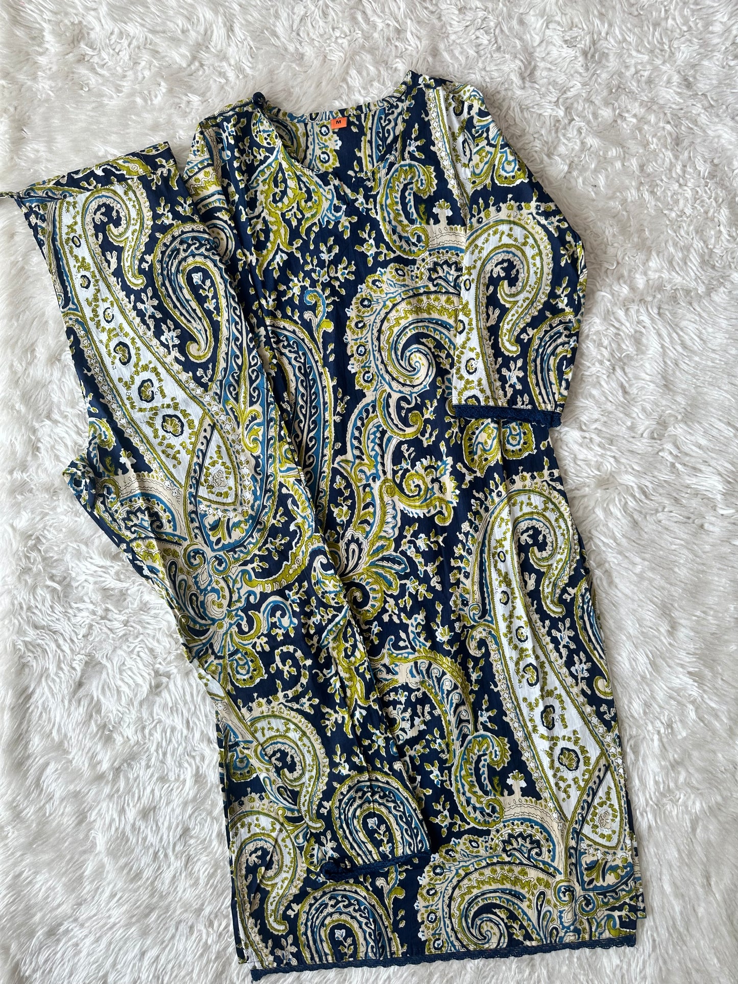Cotton Kurti Pant Set