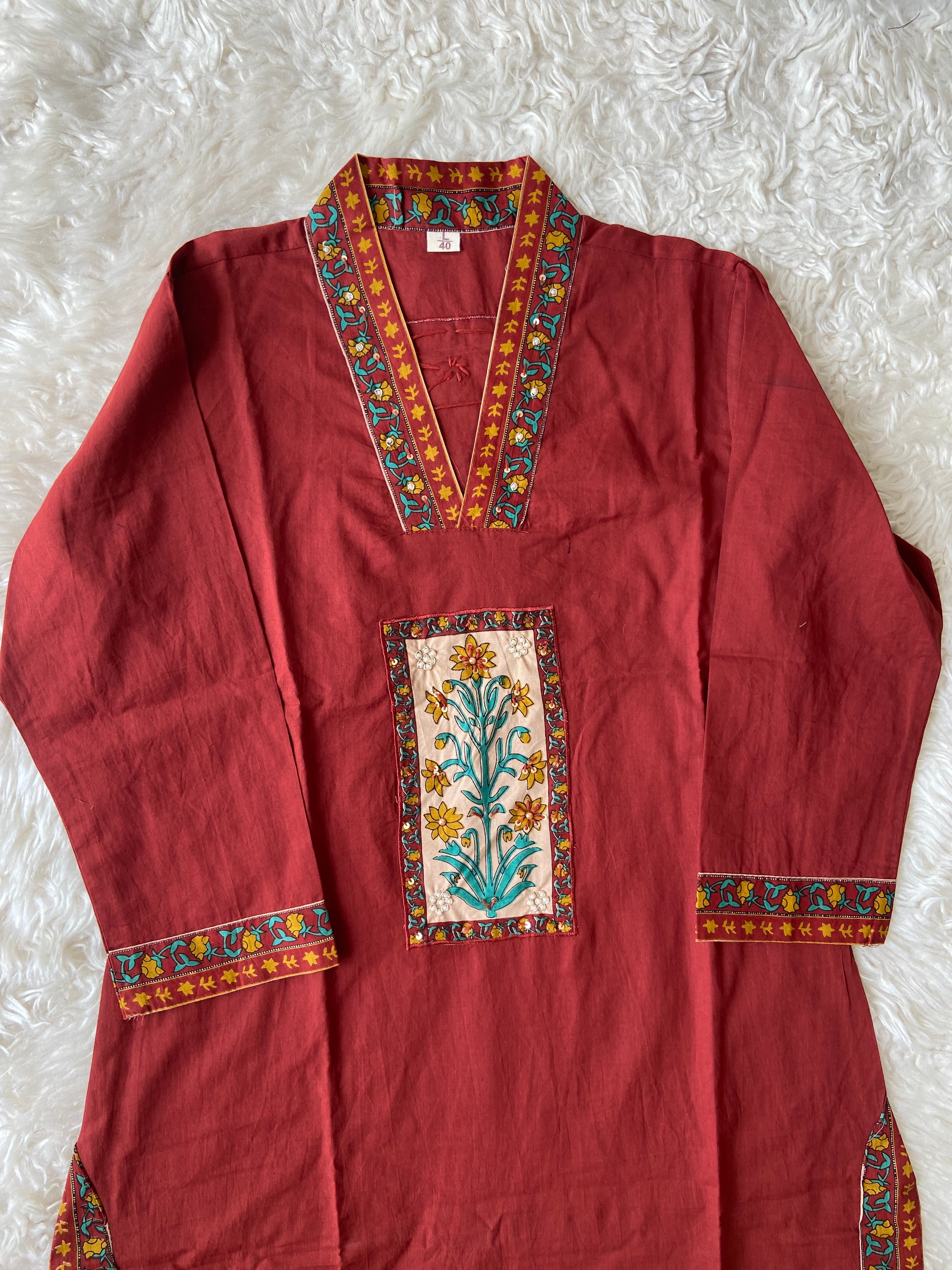 Premium Cotton Kurti Pant Dupatta Set