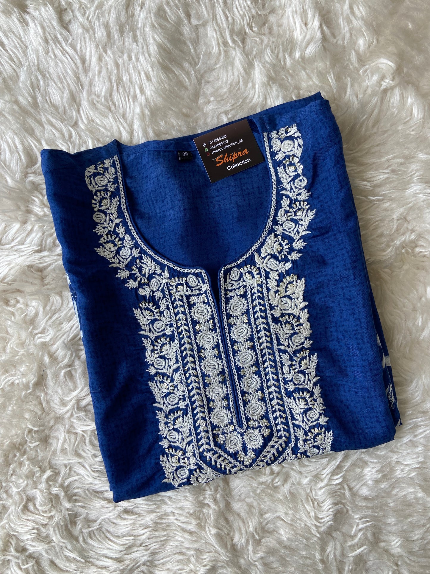 Pure Silk Kurti Pant Dupatta Set
