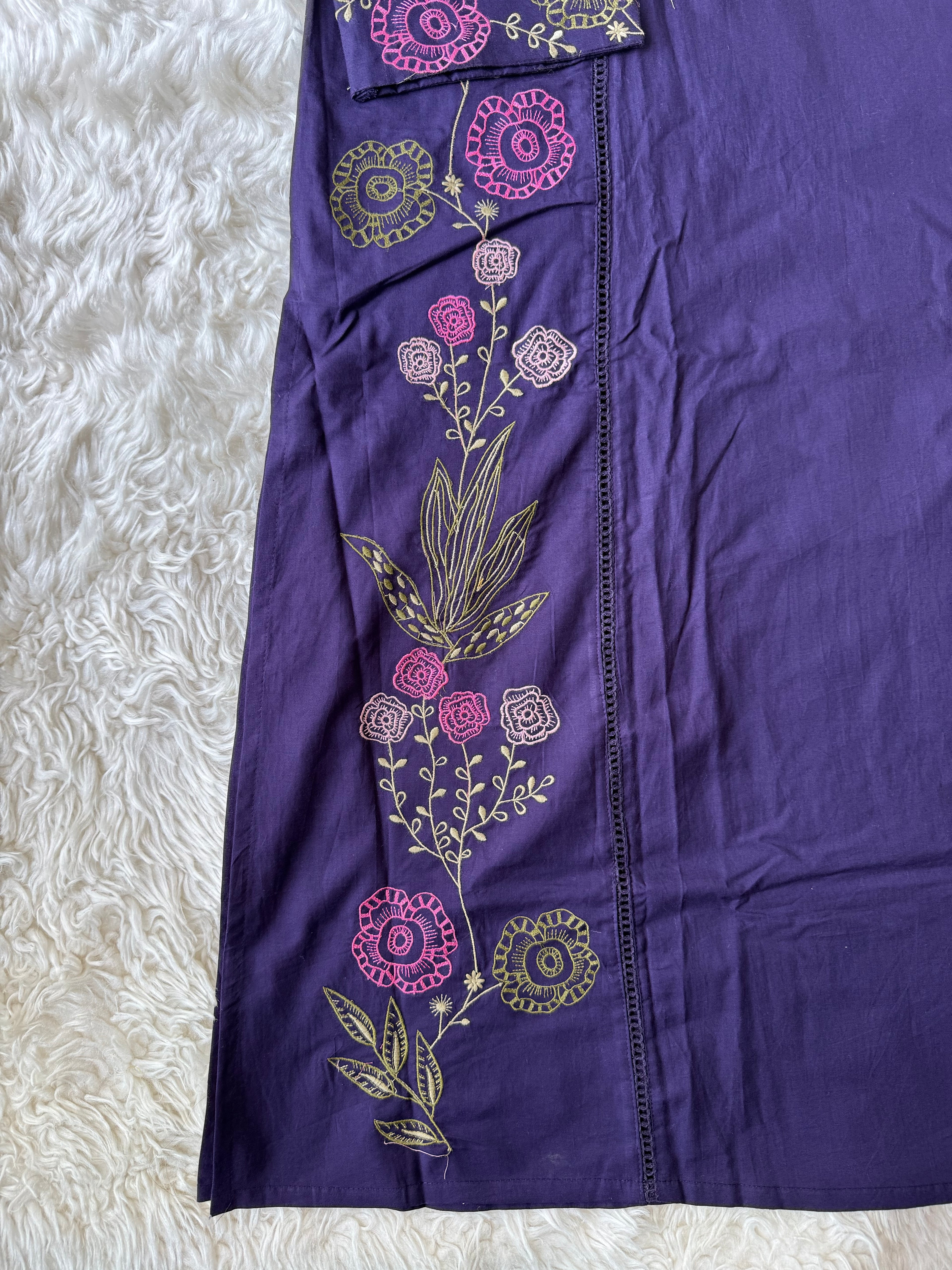 Premium Cotton Kurti Pant Dupatta Set