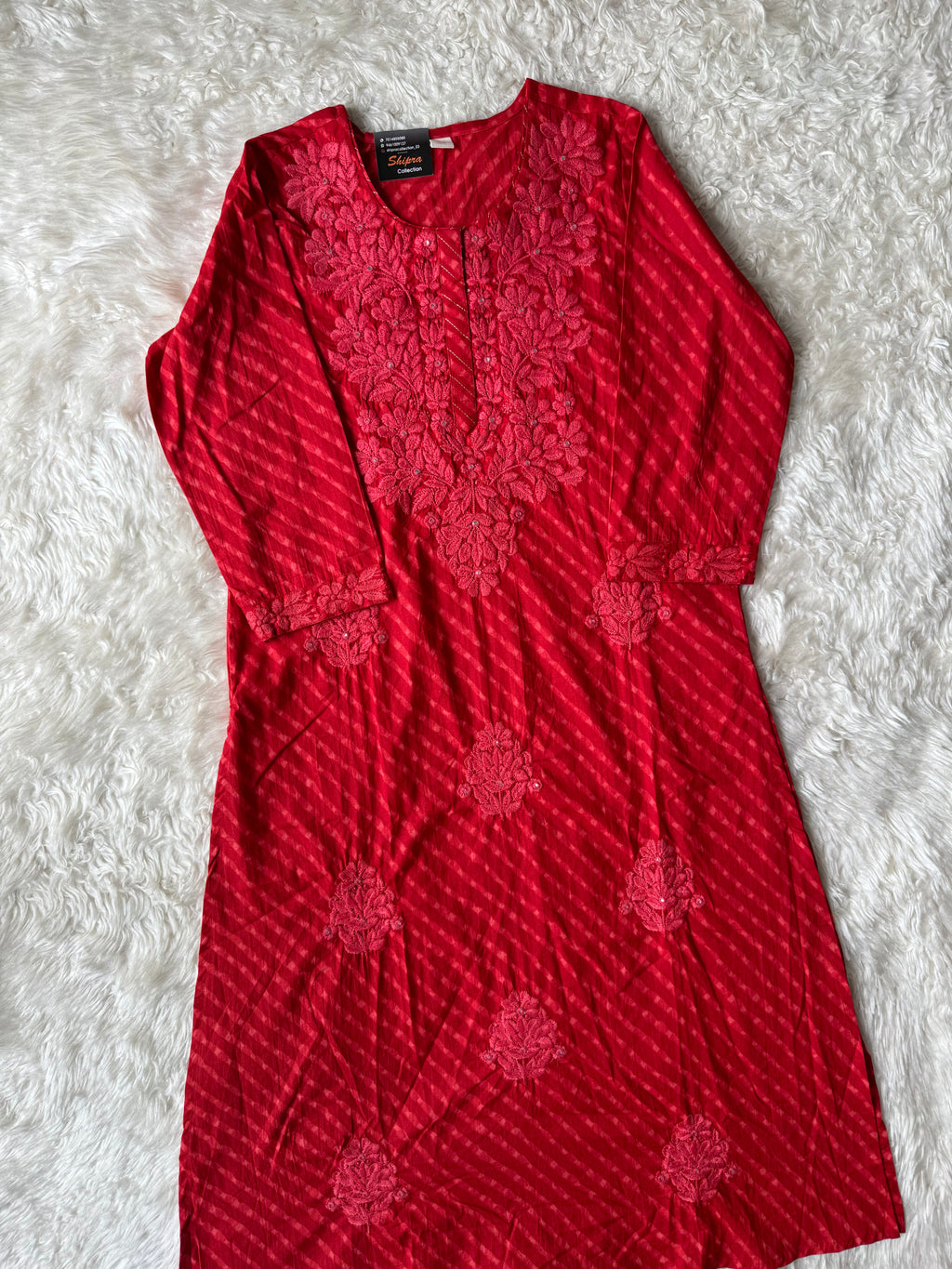 Premium Cotton Lehariya Set