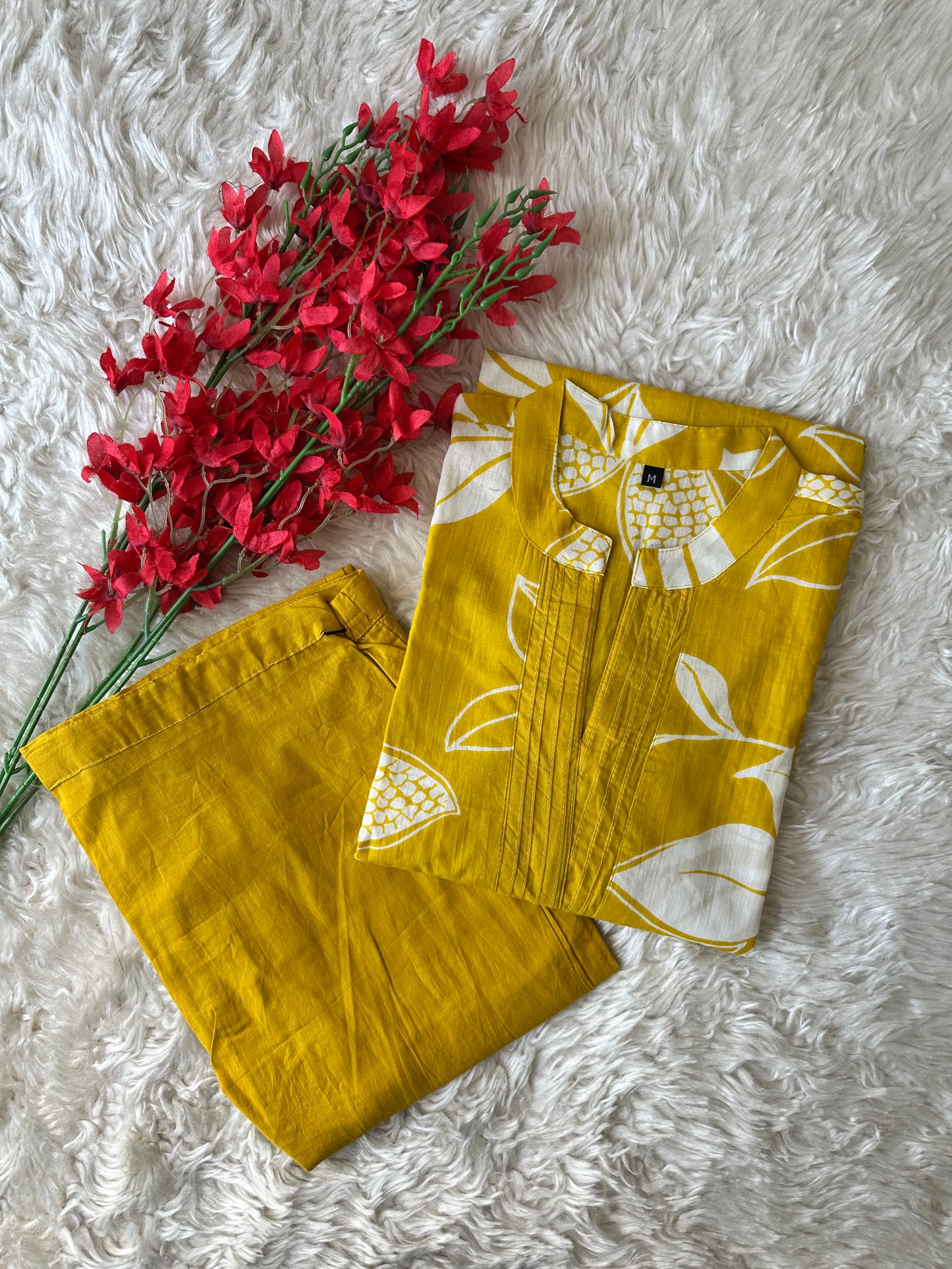 Cotton Kurti Pant Set