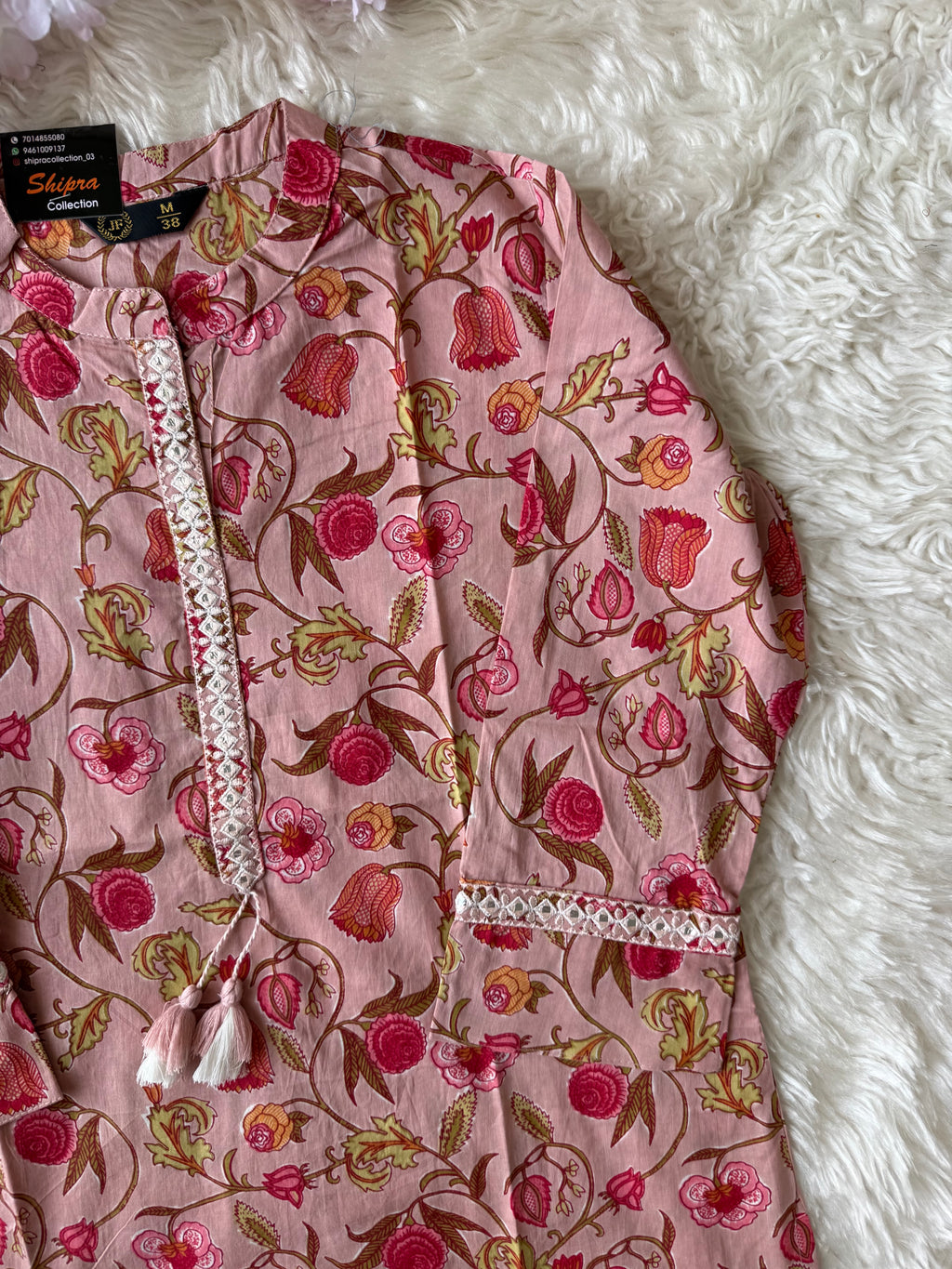 Premium Cotton Short Kurti