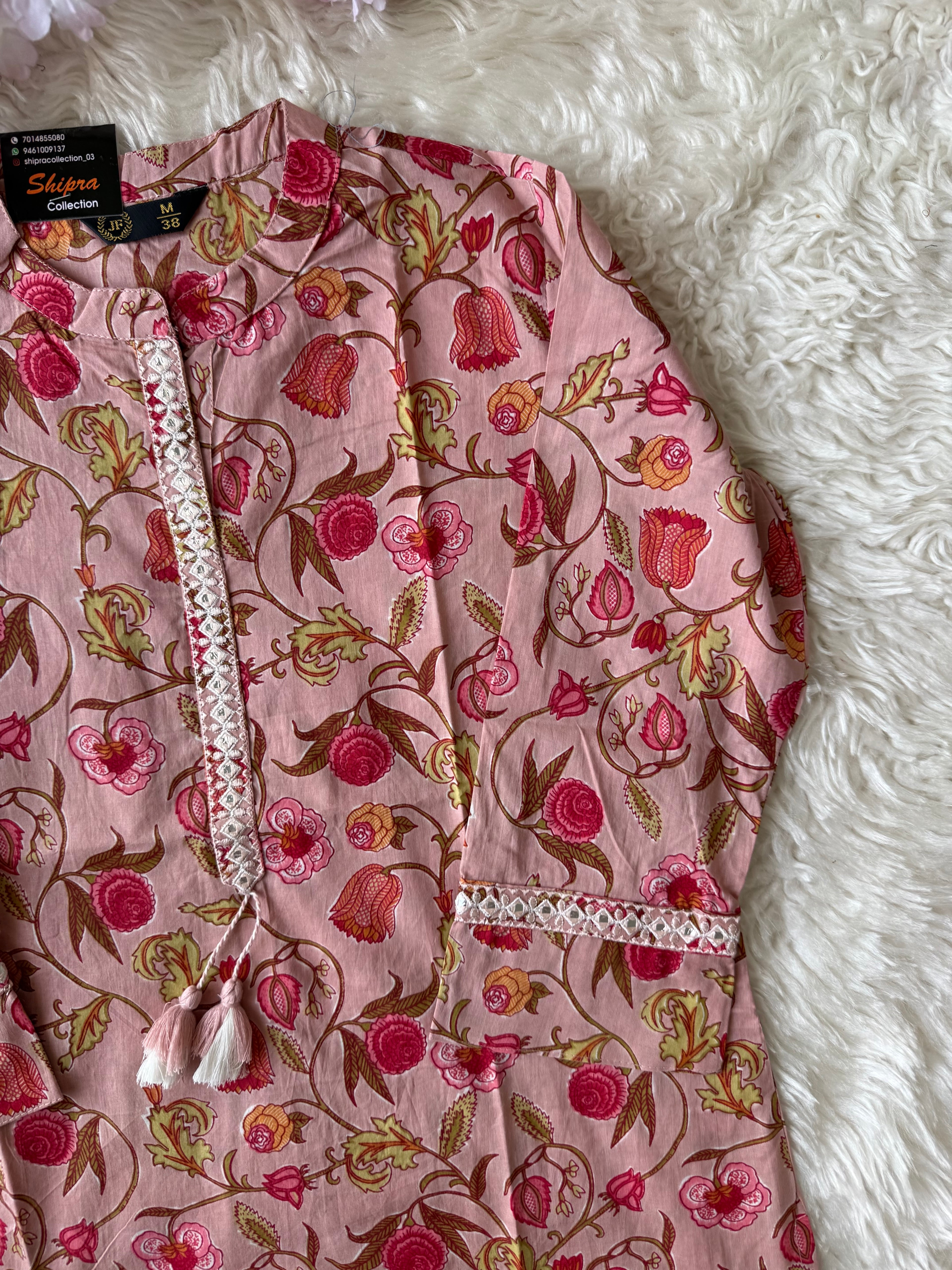 Premium Cotton Short Kurti