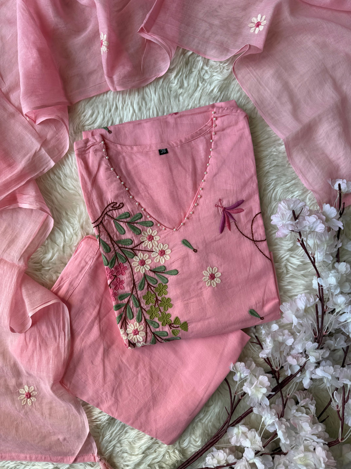 Premium Cotton Thread Work Collection