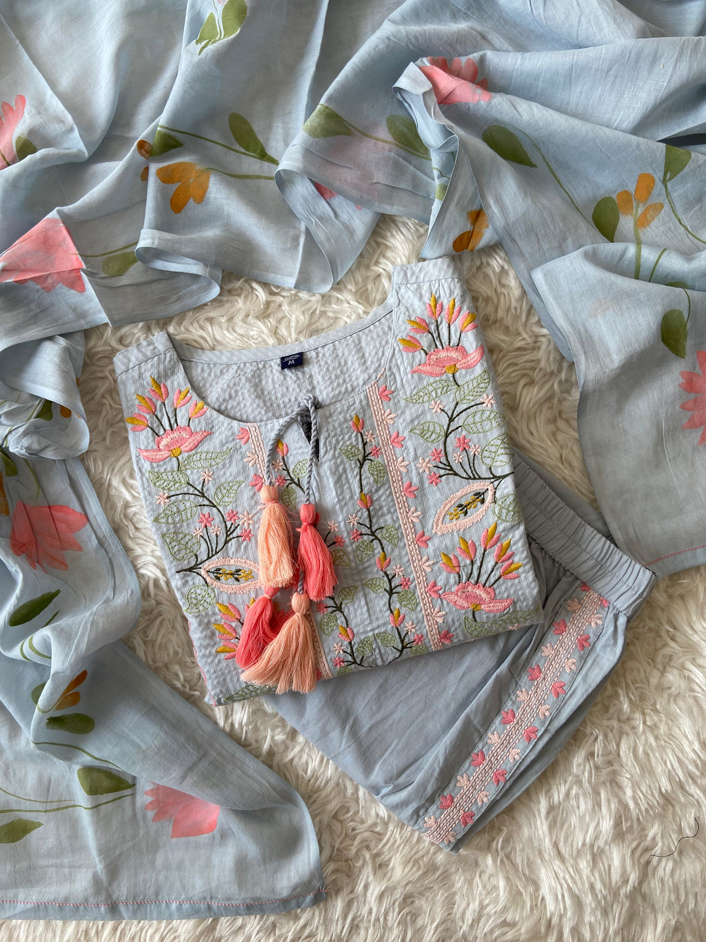 Premium Cotton Thread Work Collection