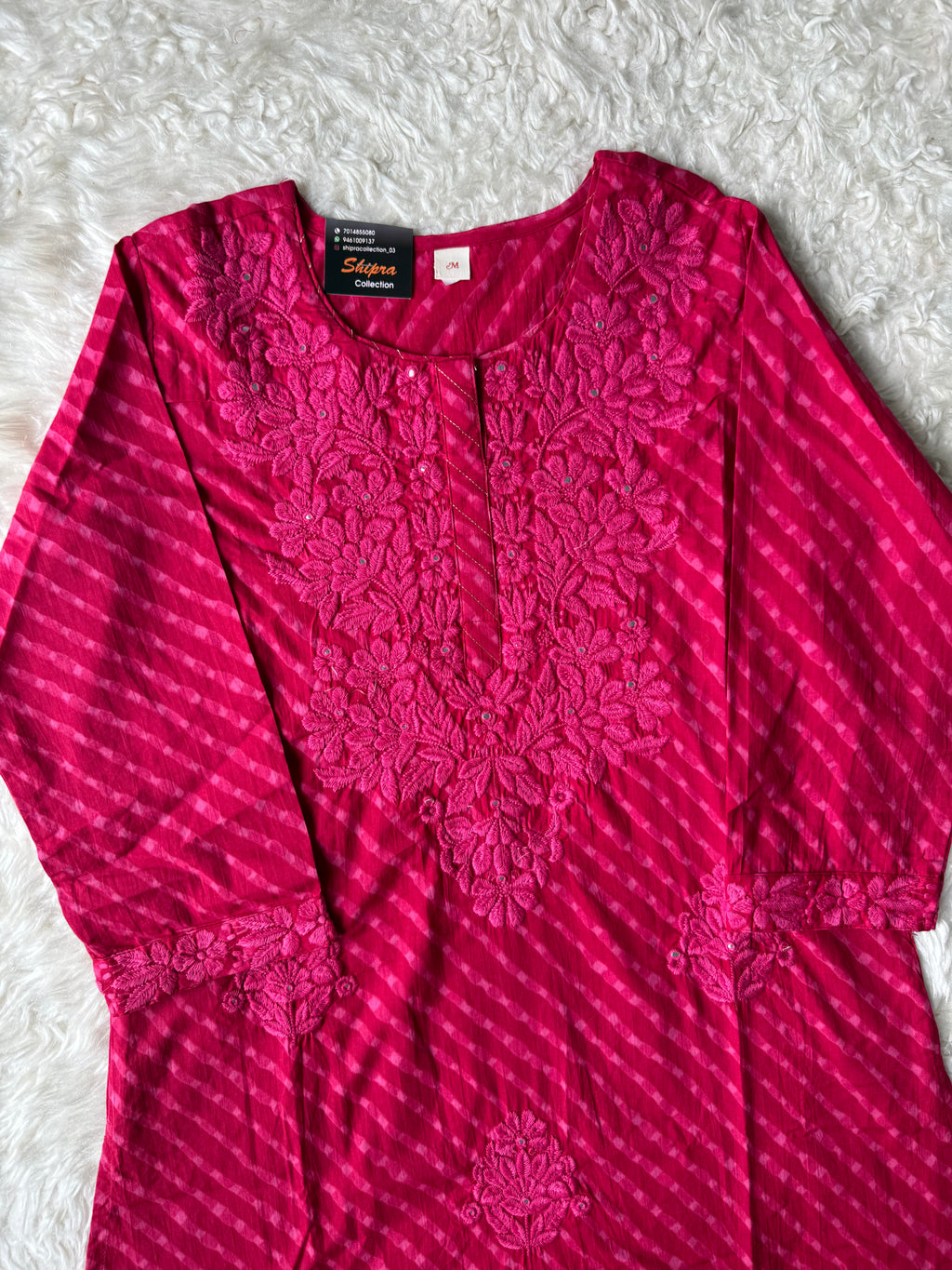Premium Cotton Lehariya Set