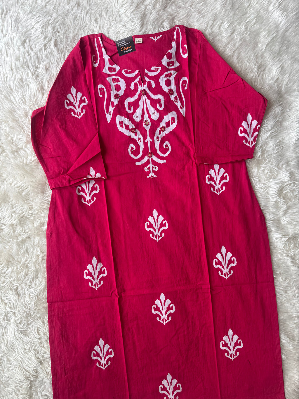 Premium Cotton Kurti Pant Dupatta Set