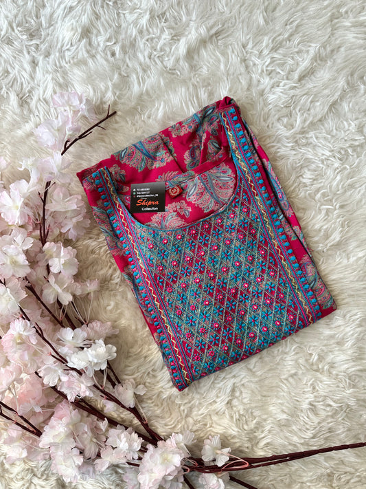 Rayon FLARE Kurti