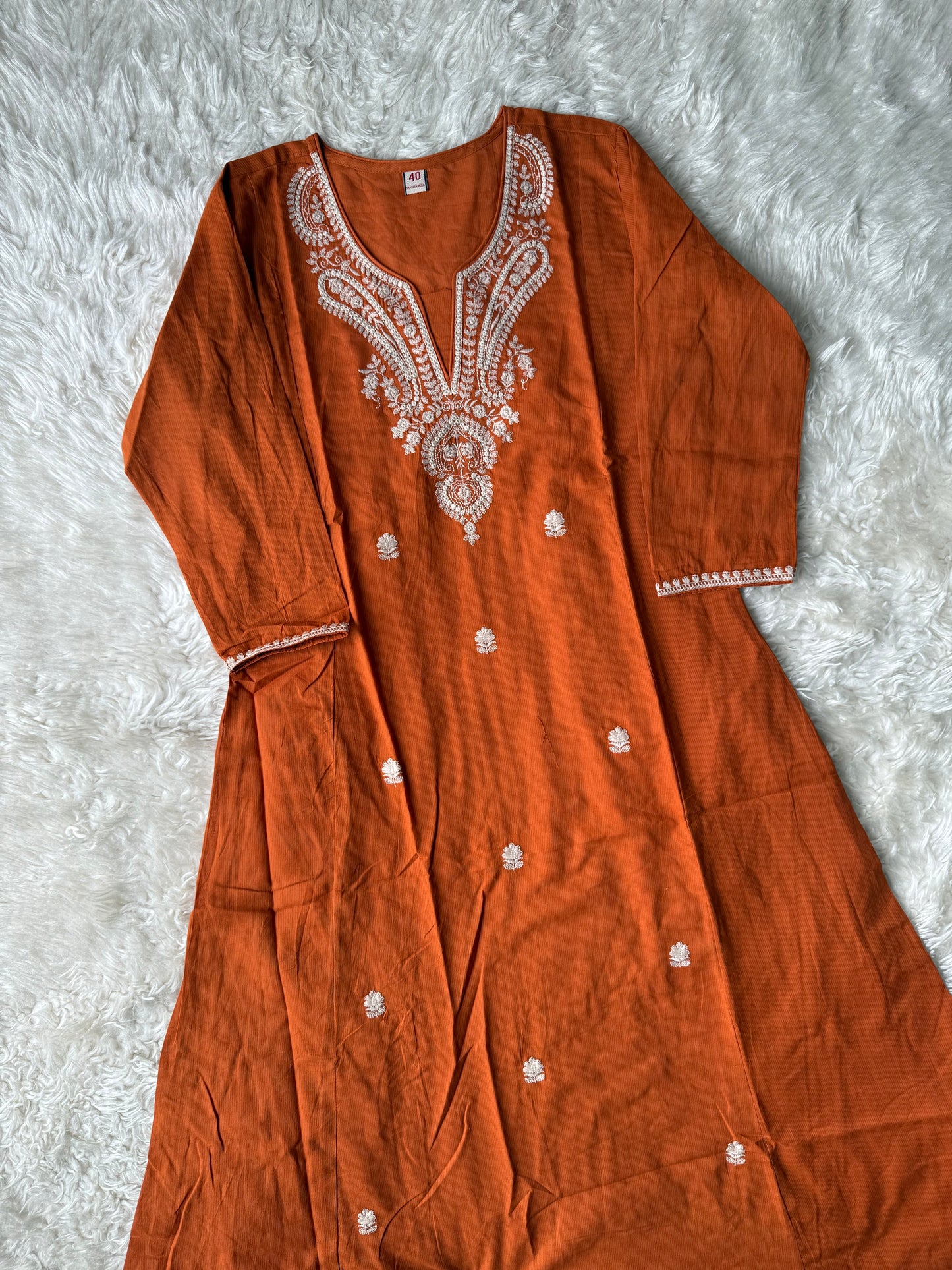 Premium Cotton Kurti Pant Dupatta Set