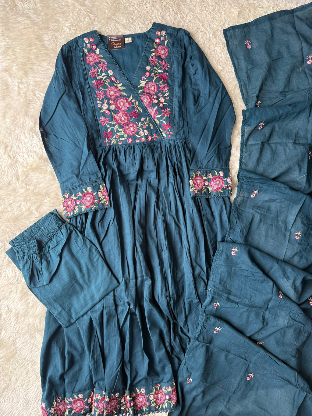 Premium Cotton Flare Set