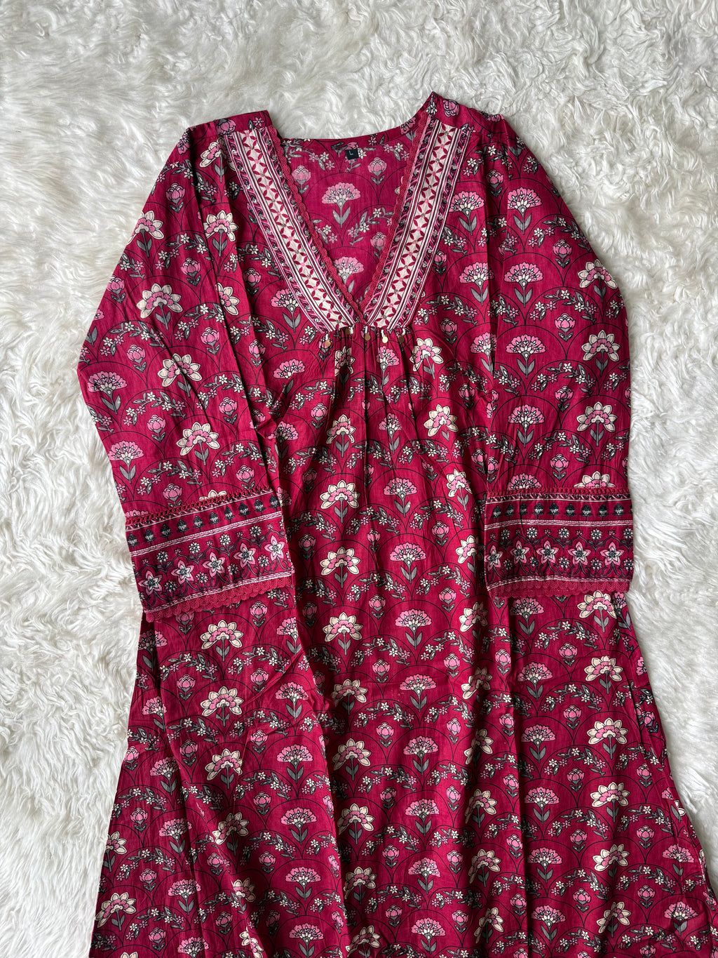 Budget Friendly Kurti Pant Dupatta Set