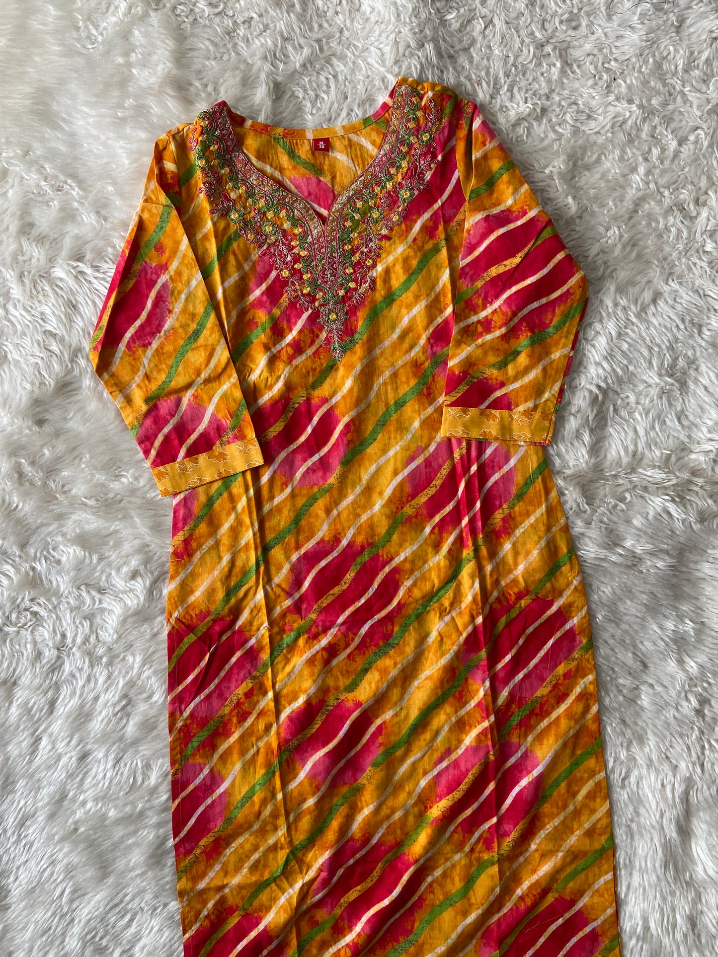 Premium Cotton Kurti Pant Dupatta Set