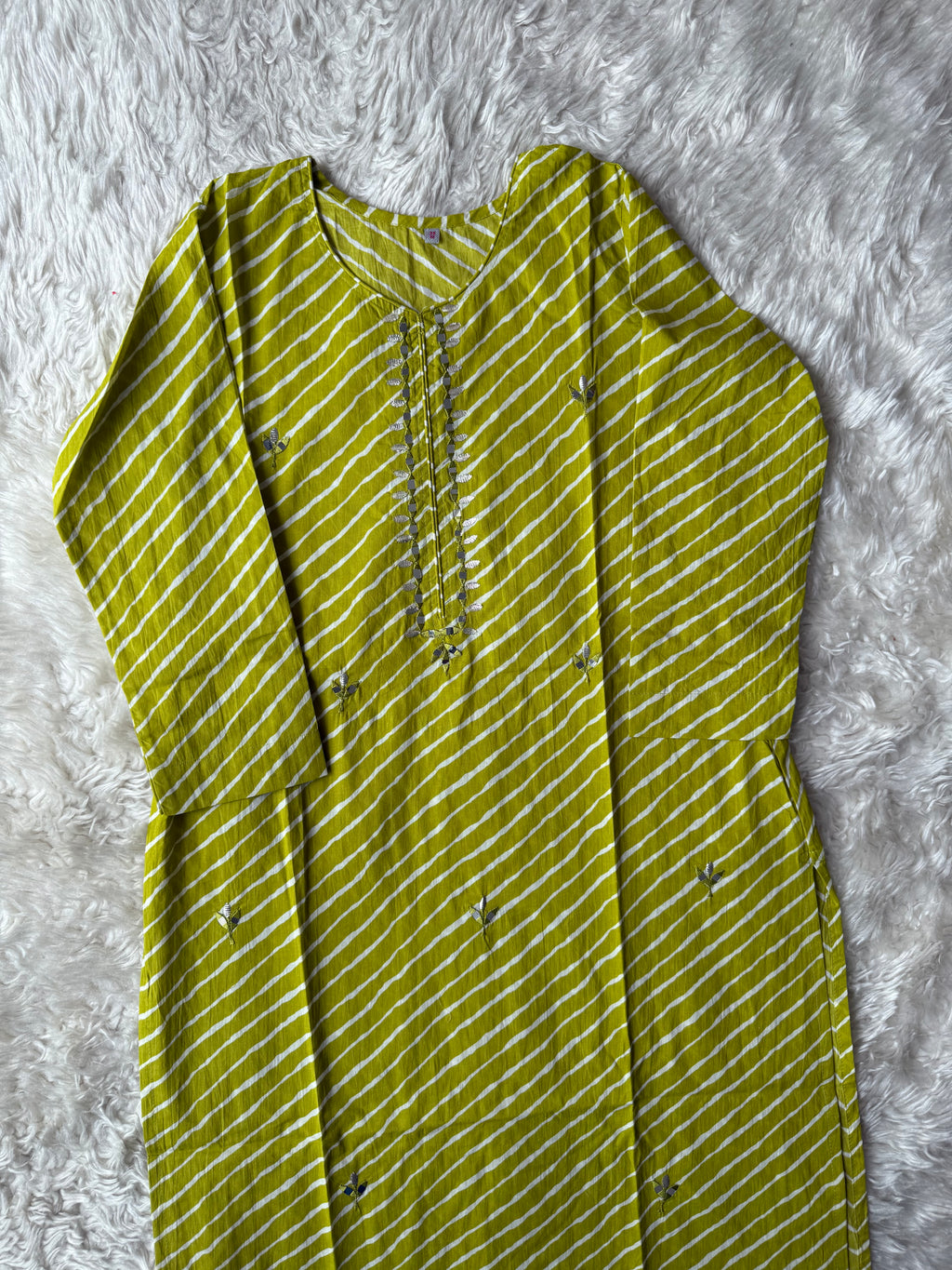 Premium Cotton Lehariya Set