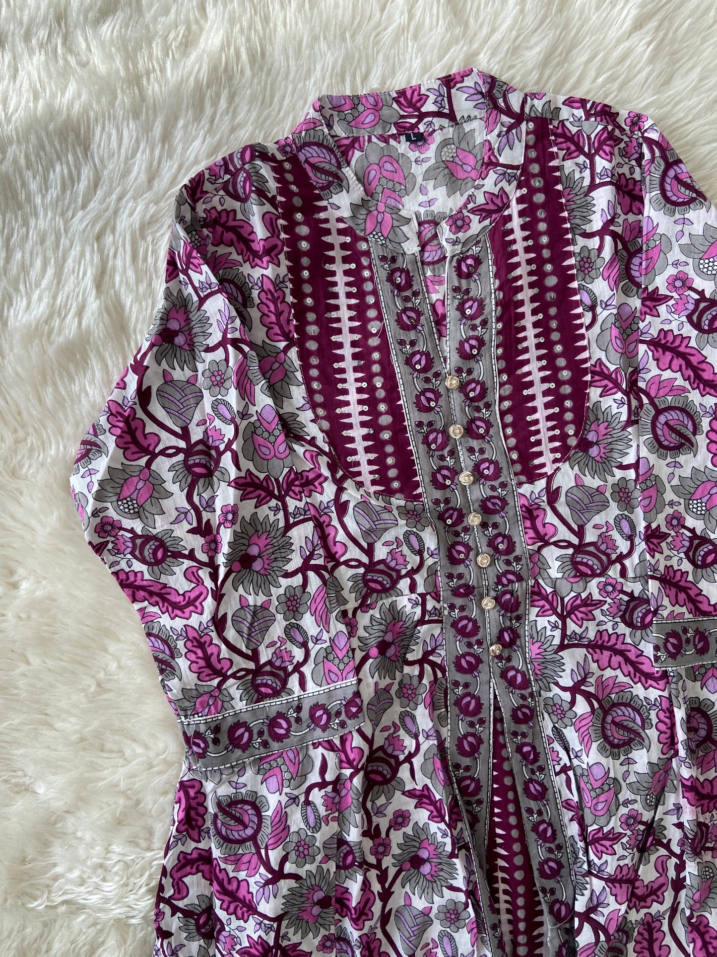 Cotton Kurti Pant Set