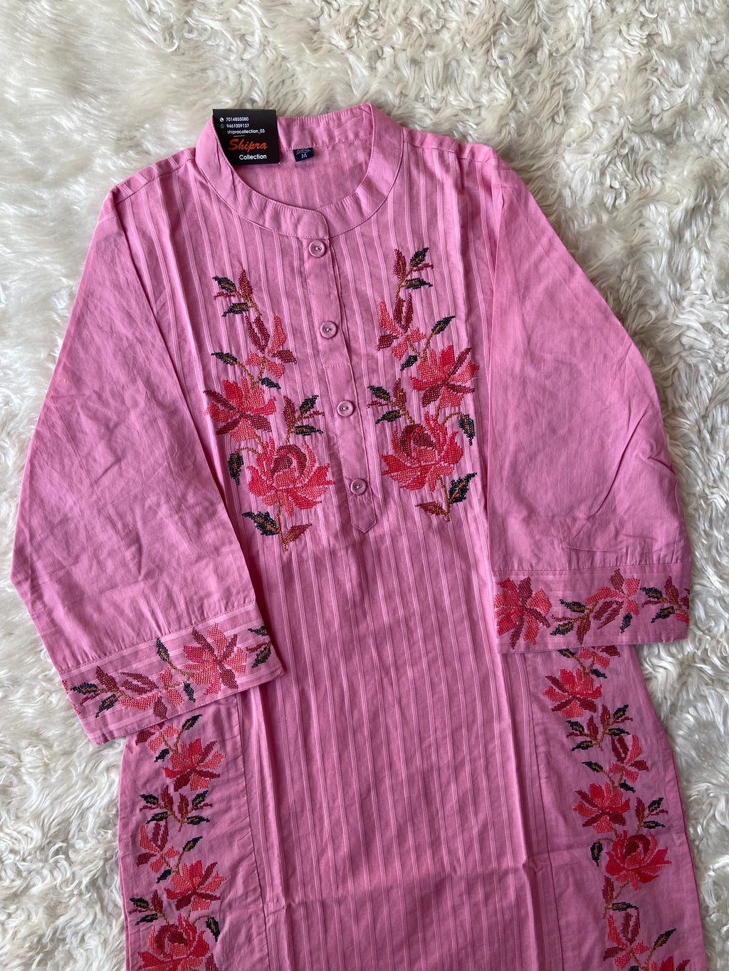 Premium Cotton Thread Work Collection