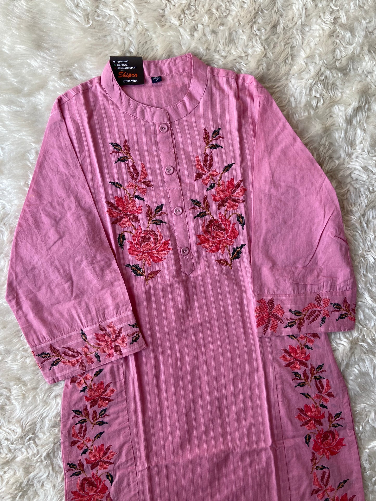 Premium Cotton Thread Work Collection