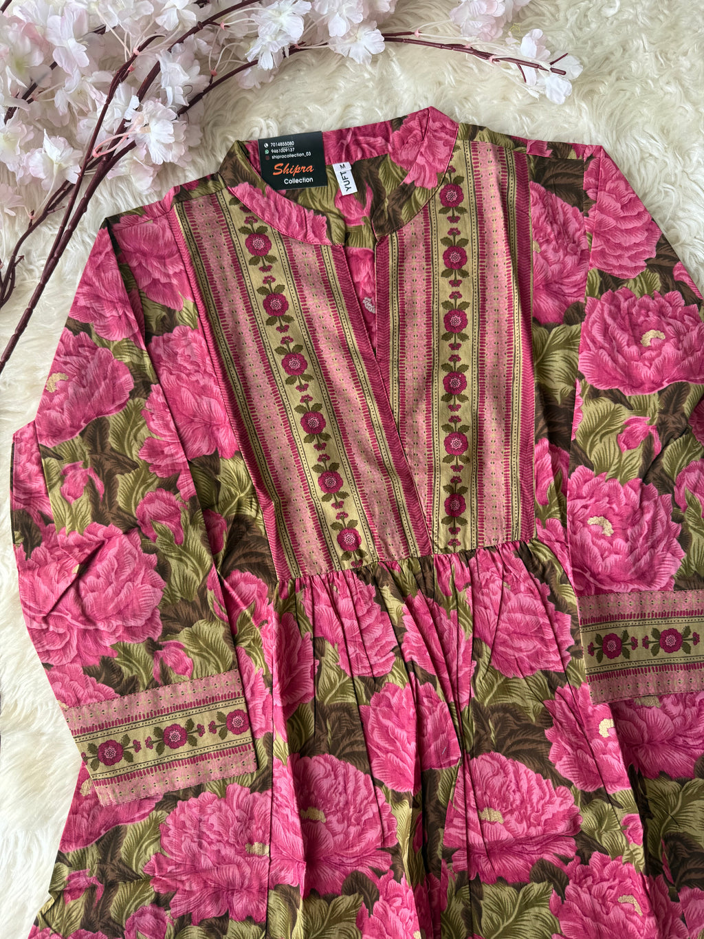 Premium Cotton Peplum Kurti