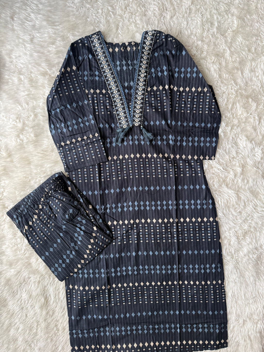 Cotton Kurti Pant Set