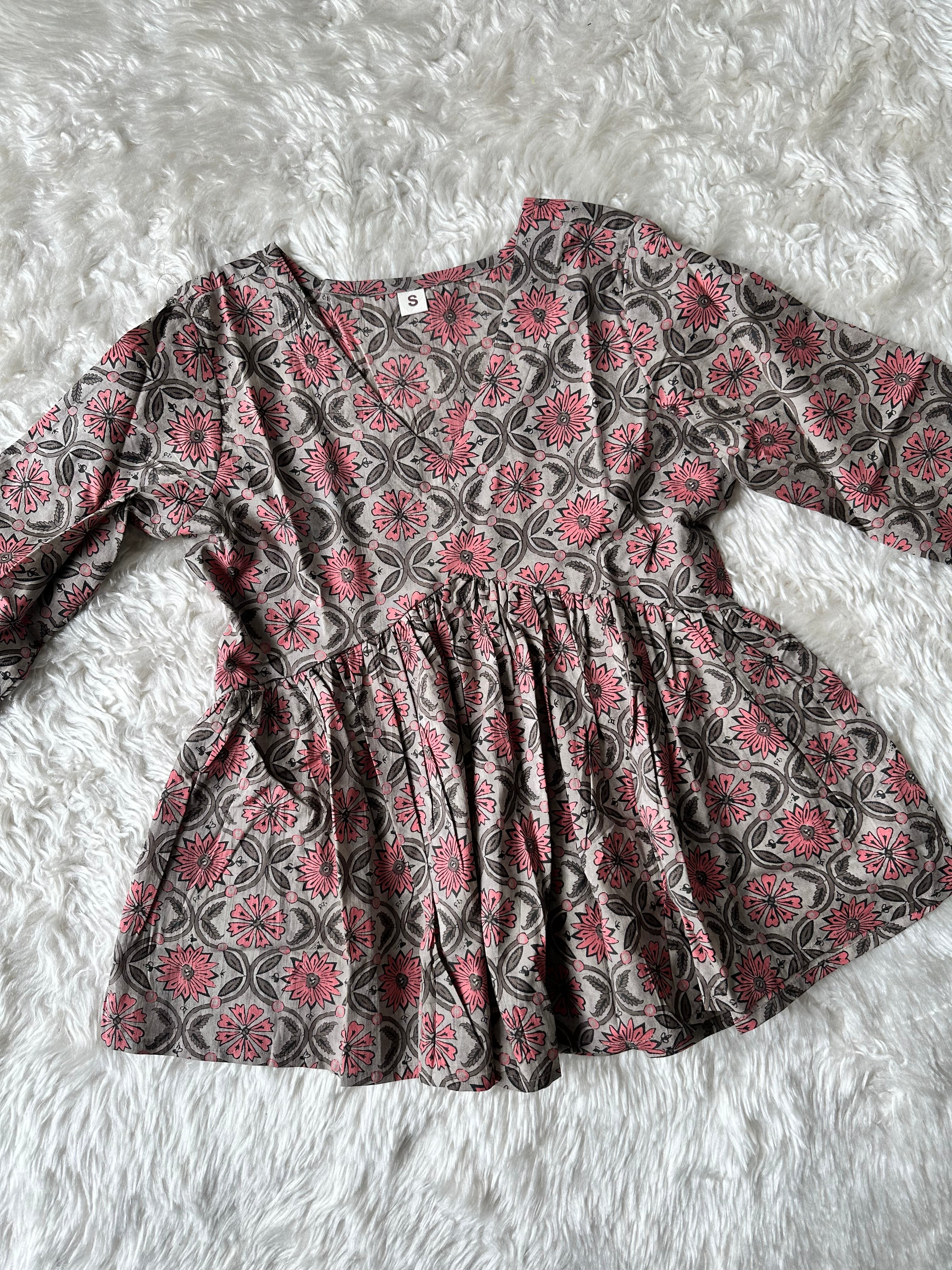 Premium Cotton Peplum Kurti