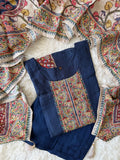 Premium Muslin Silk Kurti Pant Dupatta Set