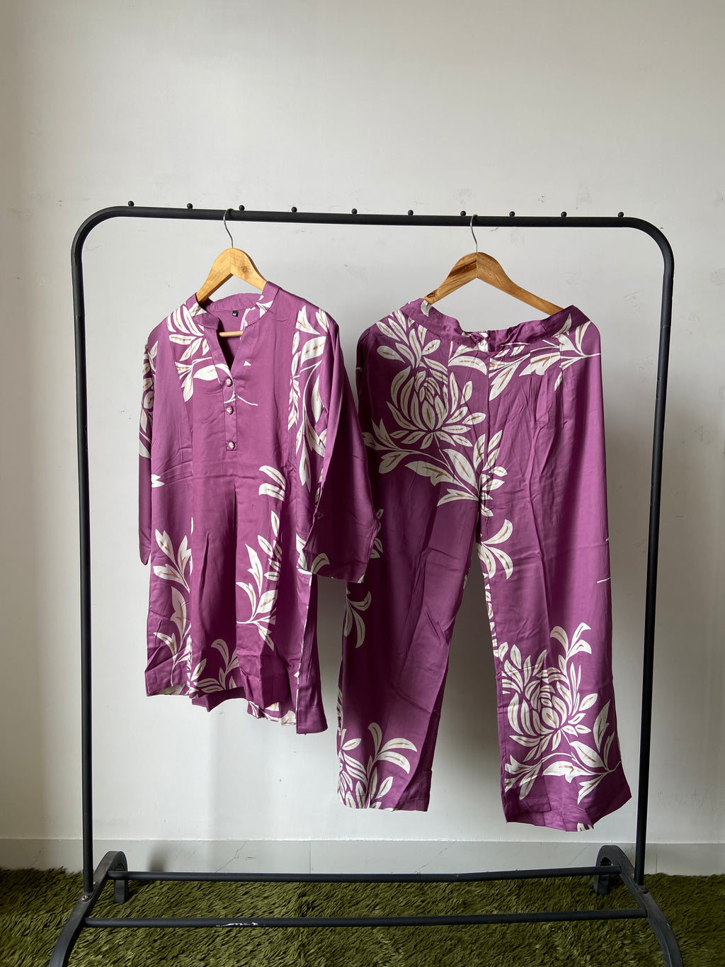 Satin Silk co-ord Set