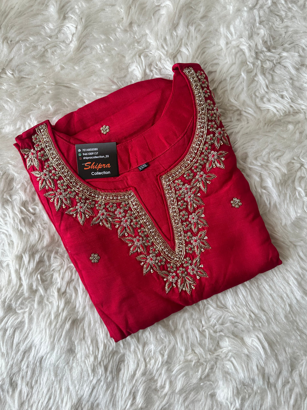 Dola Silk Kurti Pant Dupatta Set