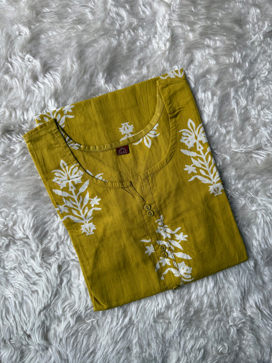 Pure Cotton Kurti