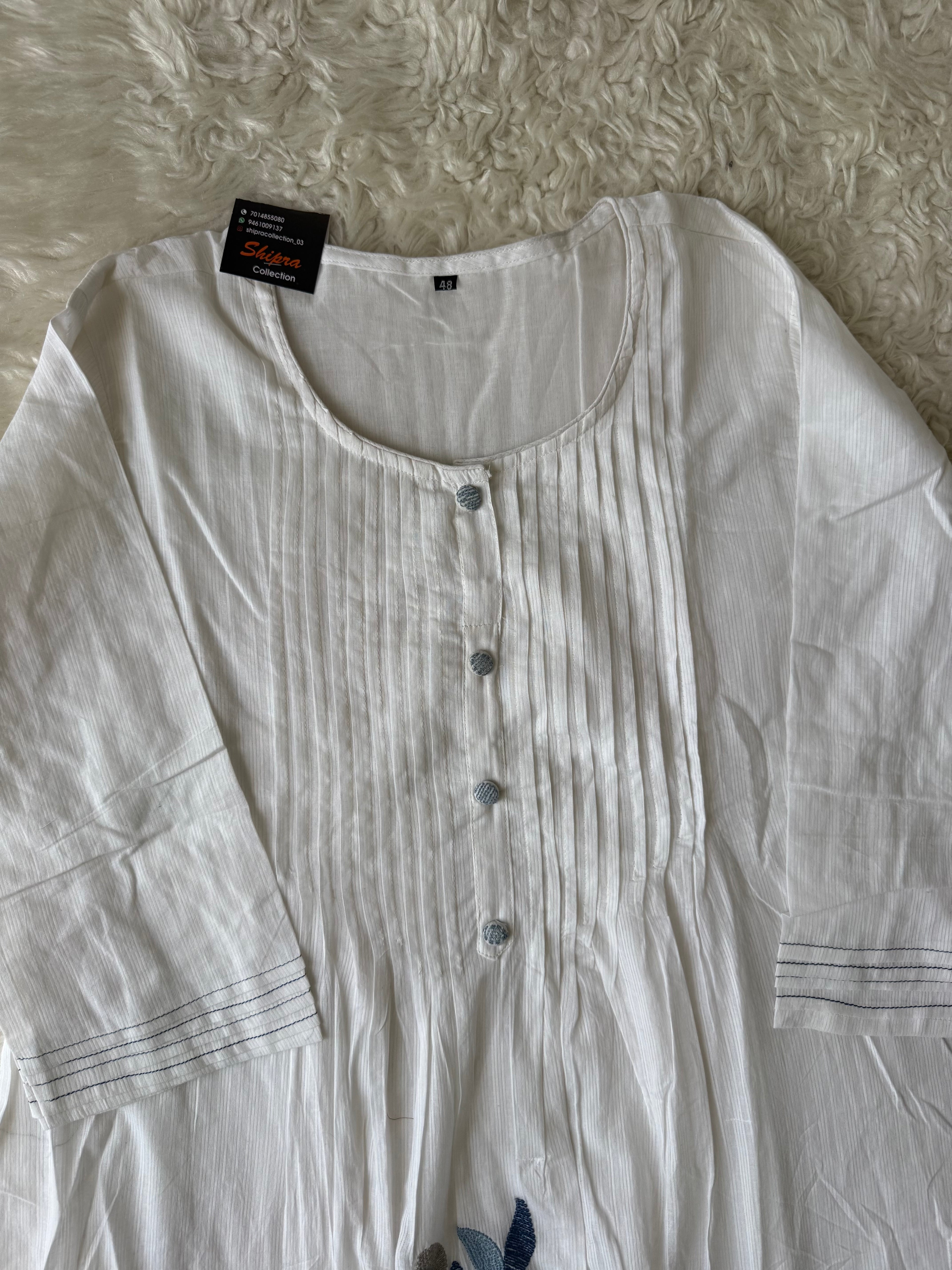 Premium Cotton Thread Work Collection