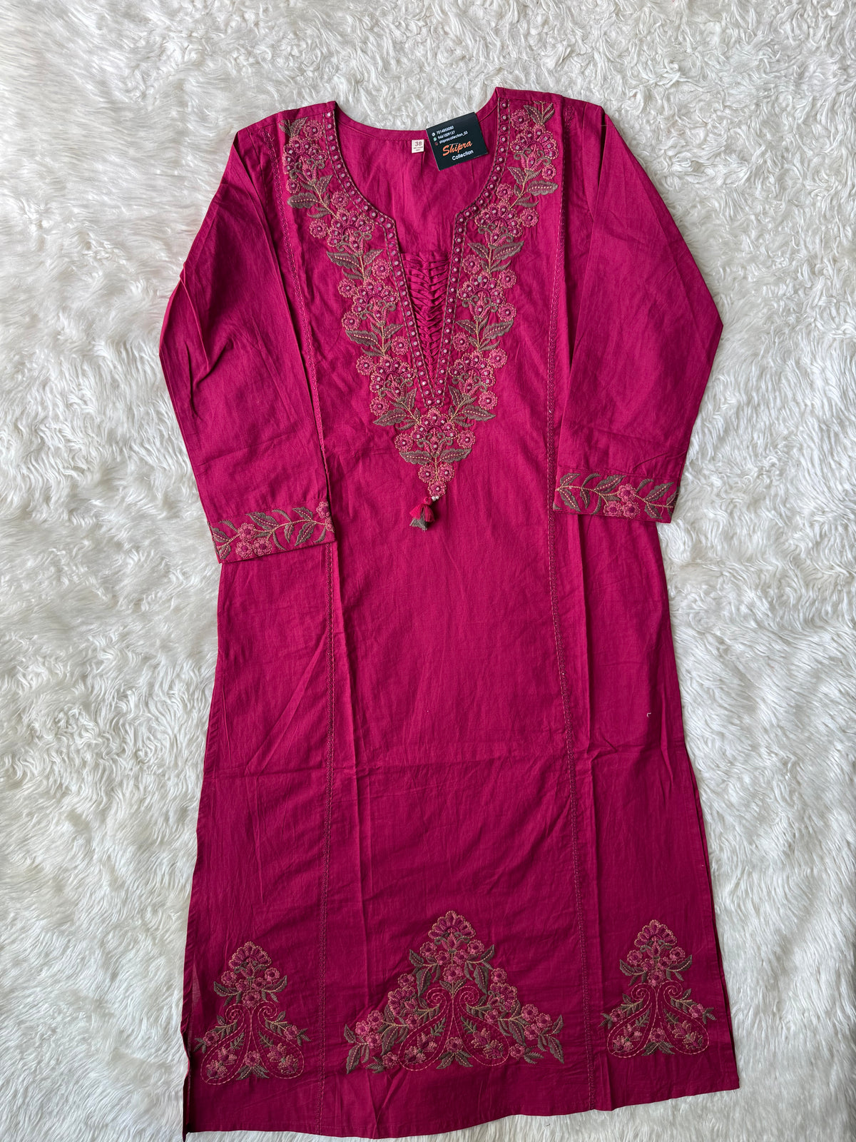 Premium Cotton Thread Work Collection
