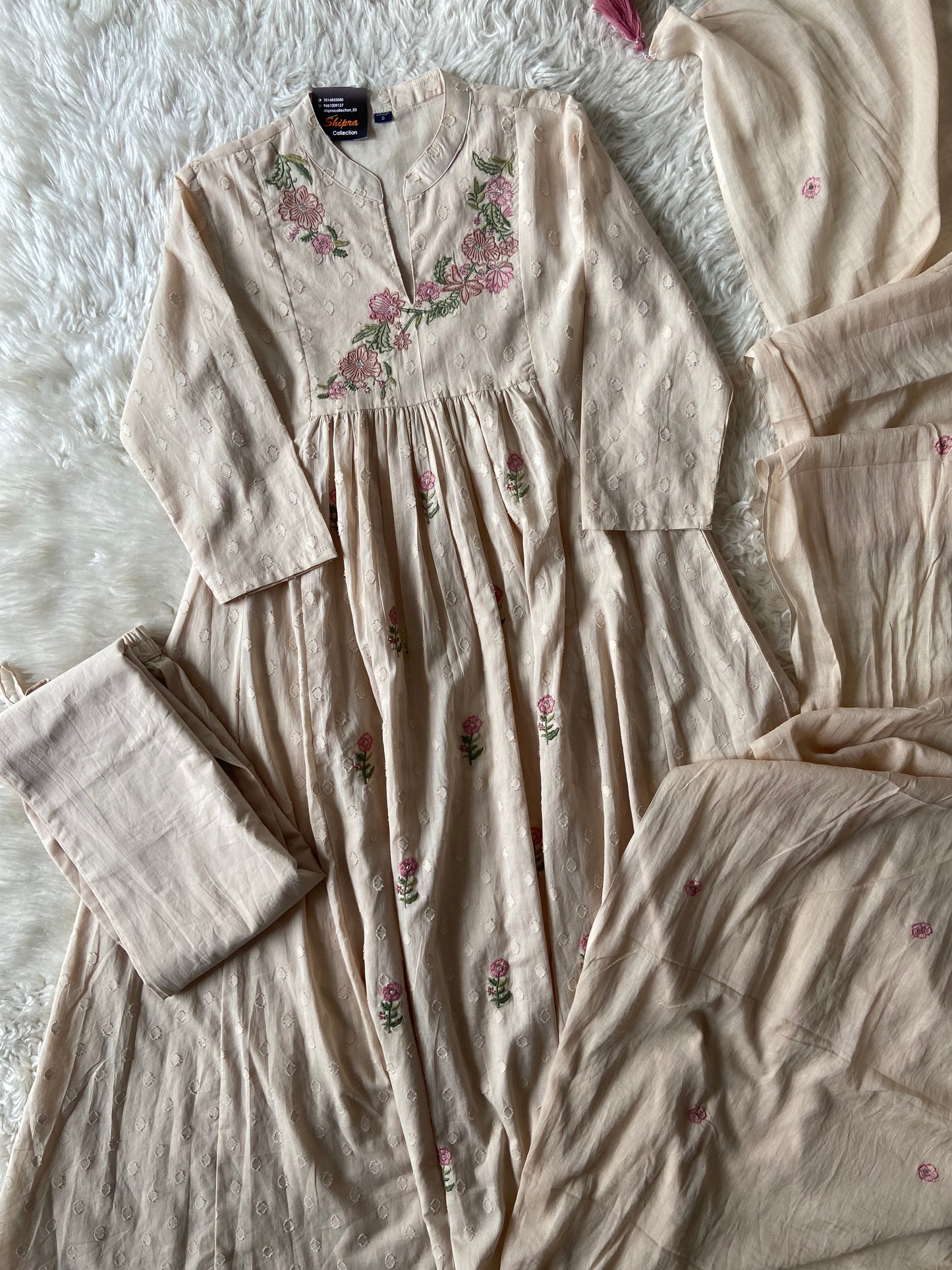 Premium Mul Cotton Thread Work Collection