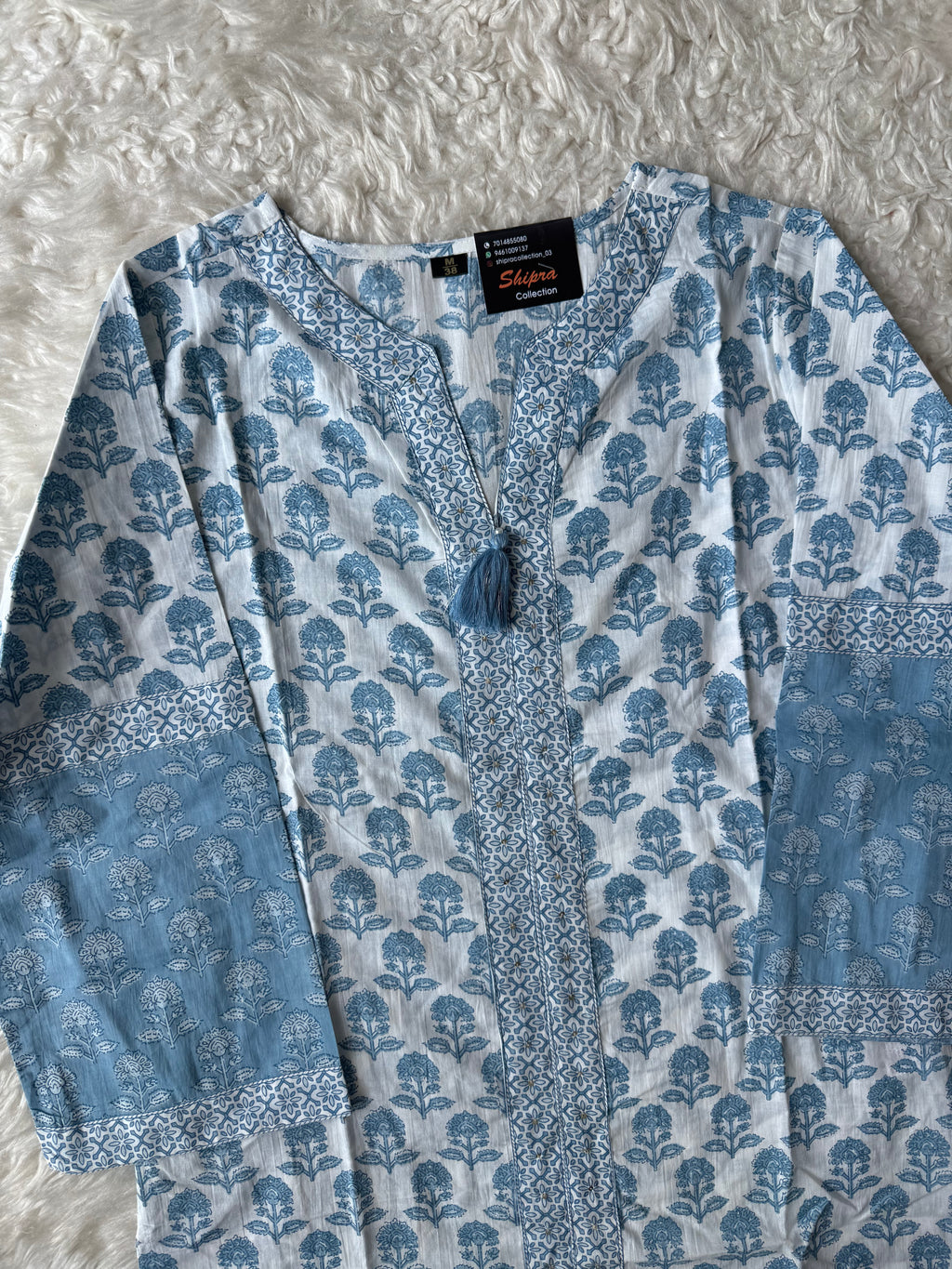 Premium Cotton Kurti Pant Set
