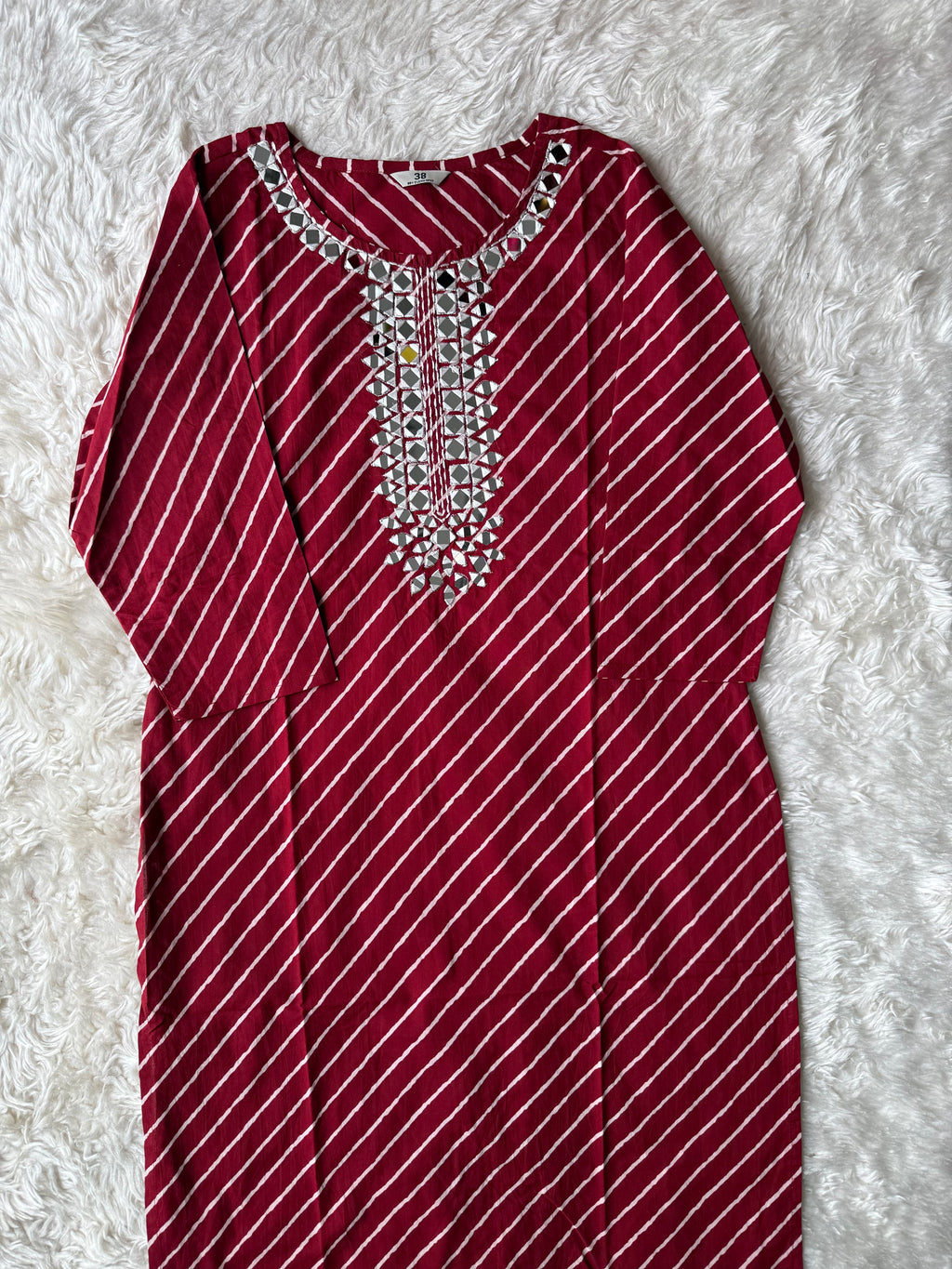 Premium Cotton Lehariya Set