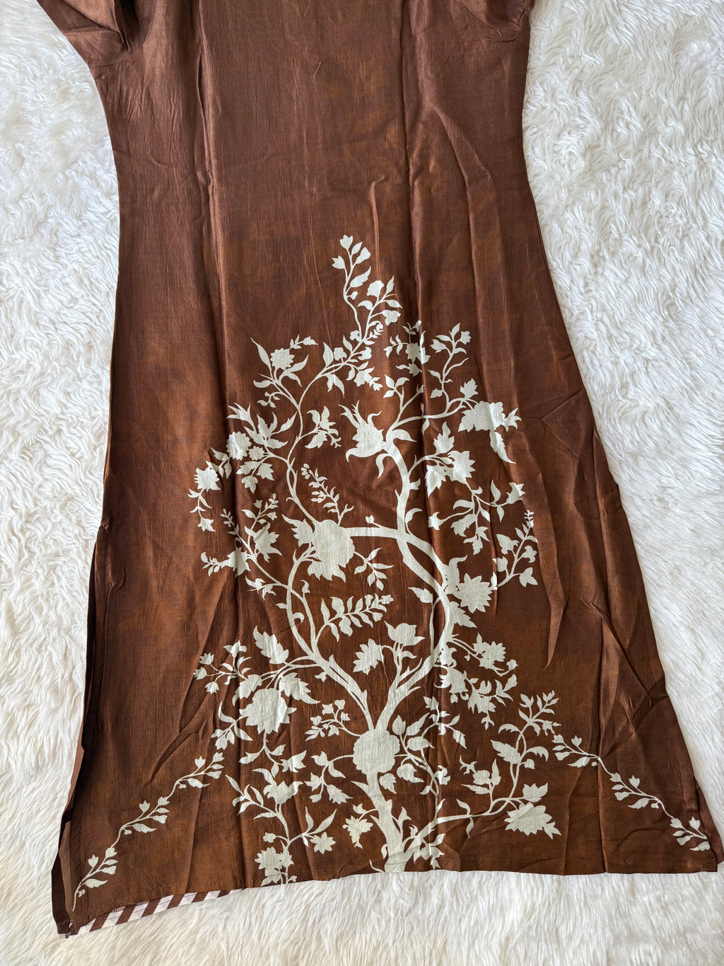 Tussar Silk Kurti Pant Dupatta Set