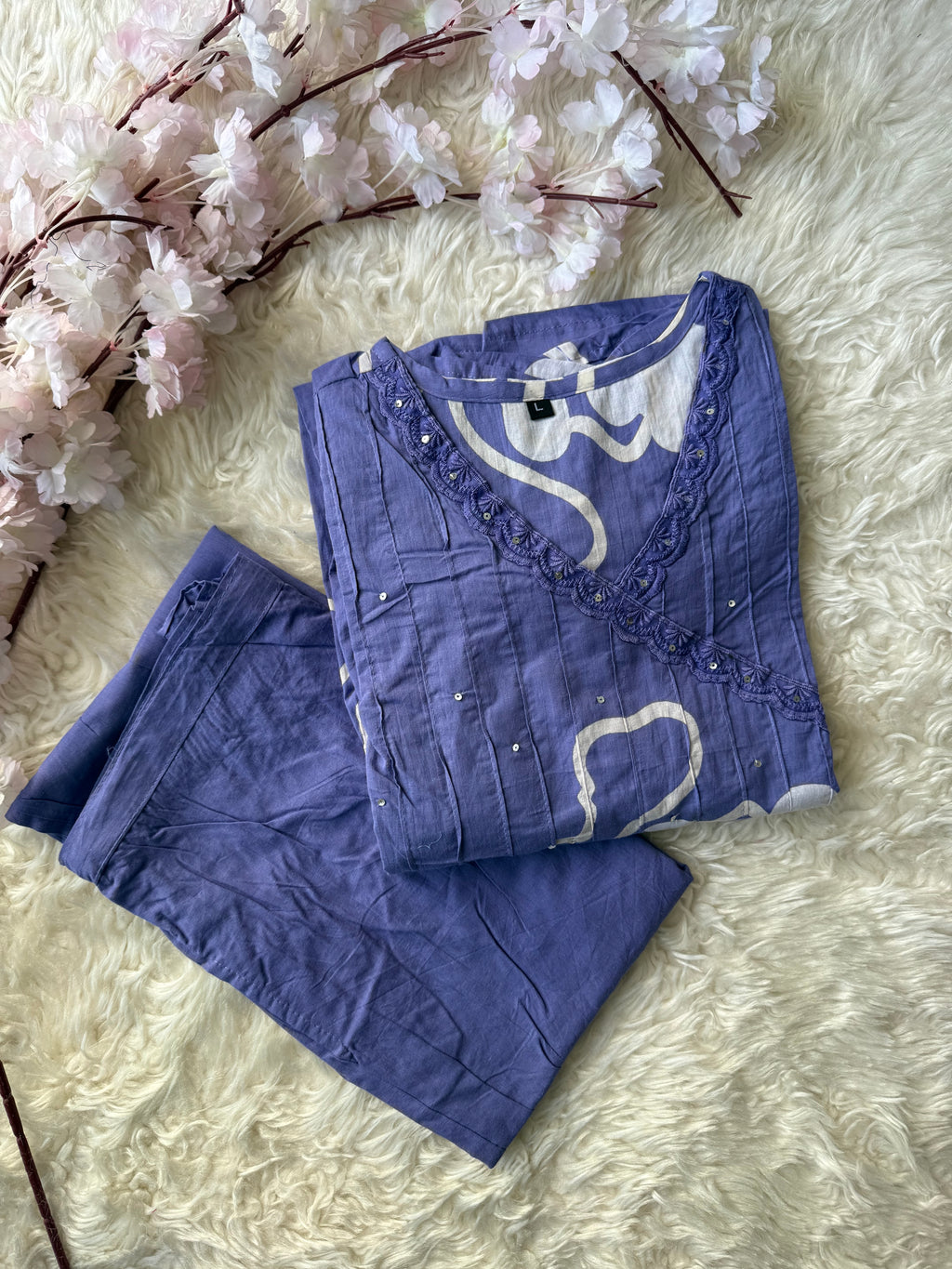 Cotton Kurti Pant Set