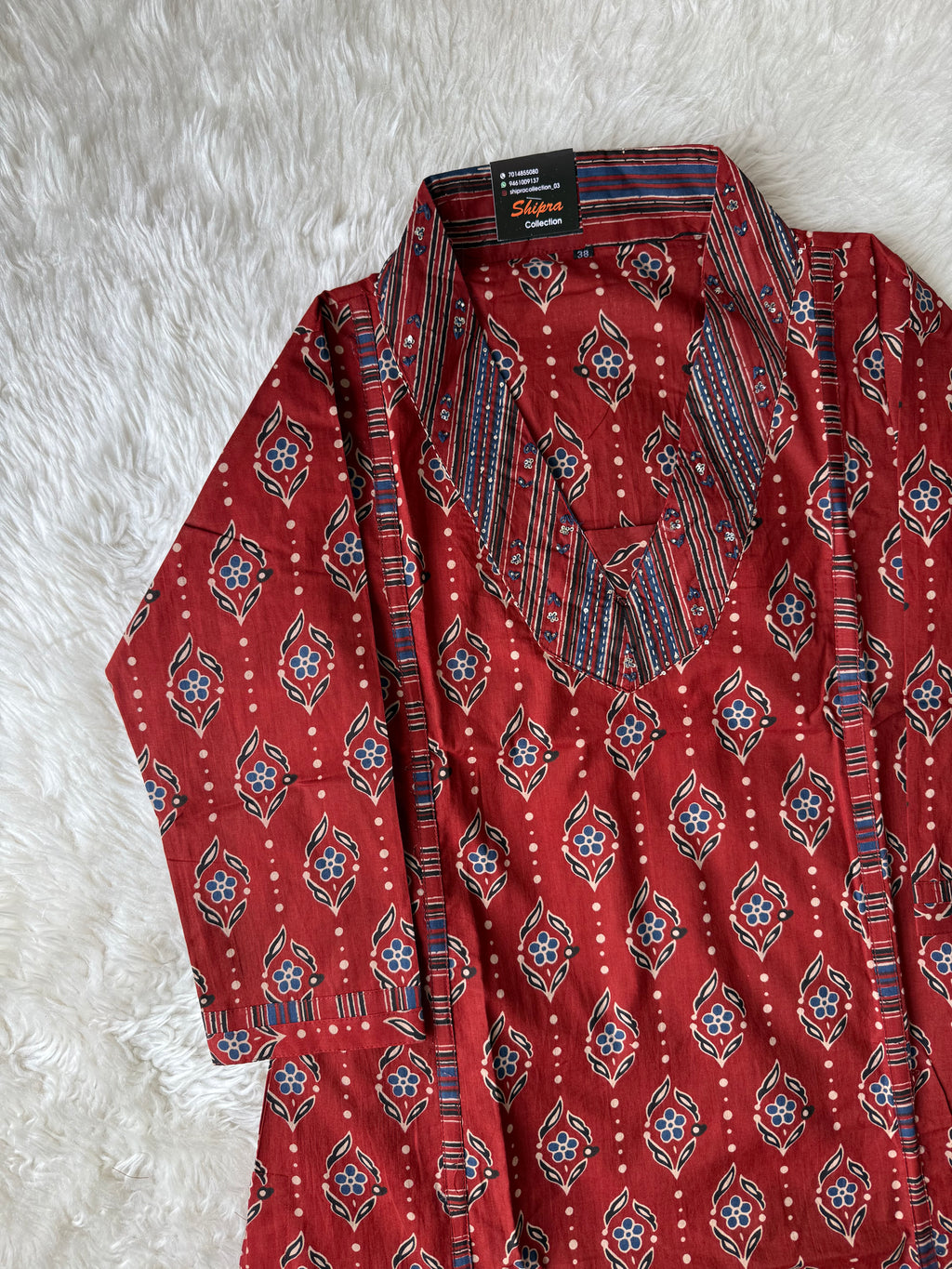 Premium Cotton Kurti Pant Dupatta Set