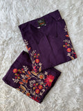 Pure Crepe Silk Co-ord Set