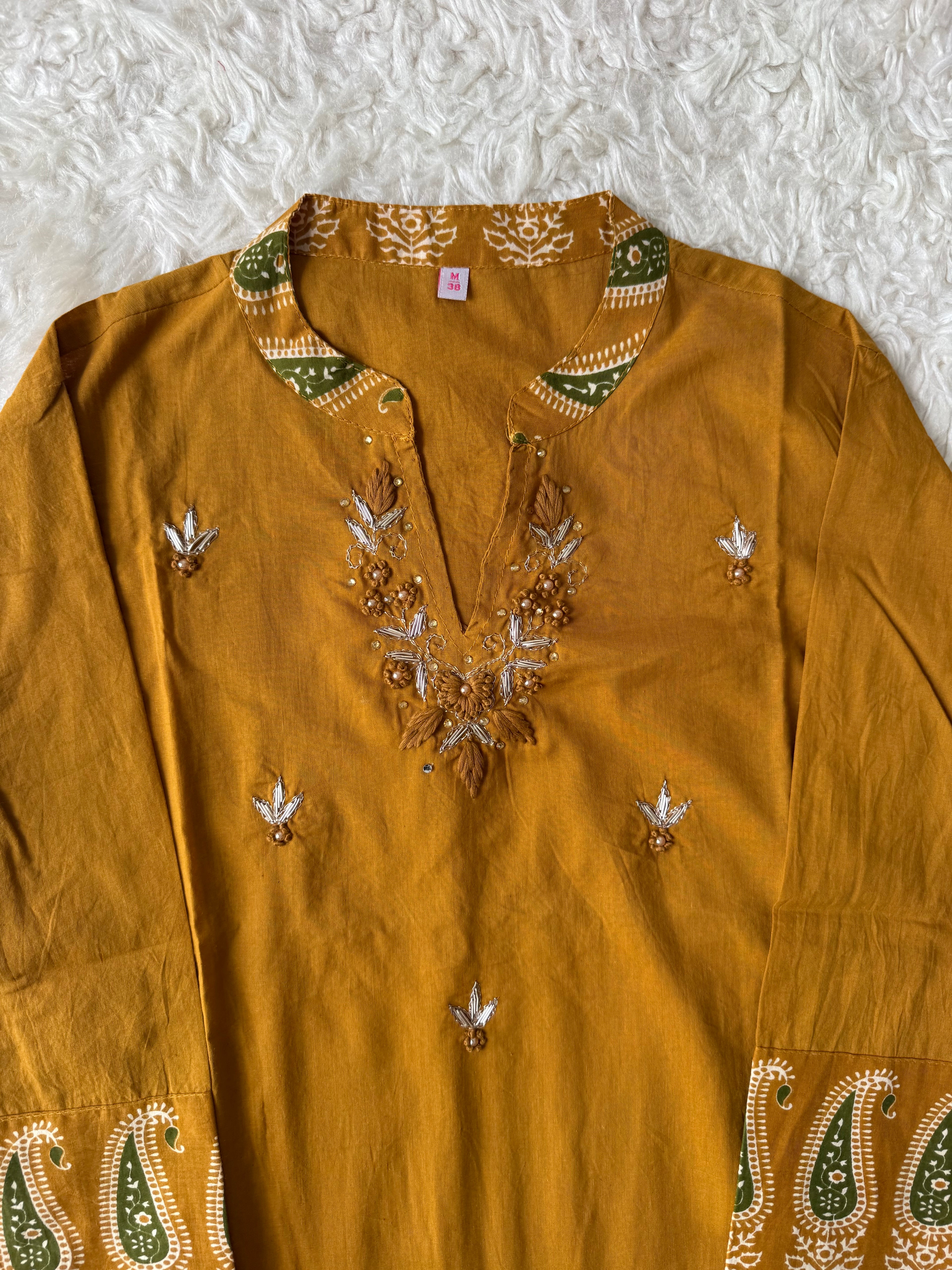Premium Cotton Kurti Pant Set