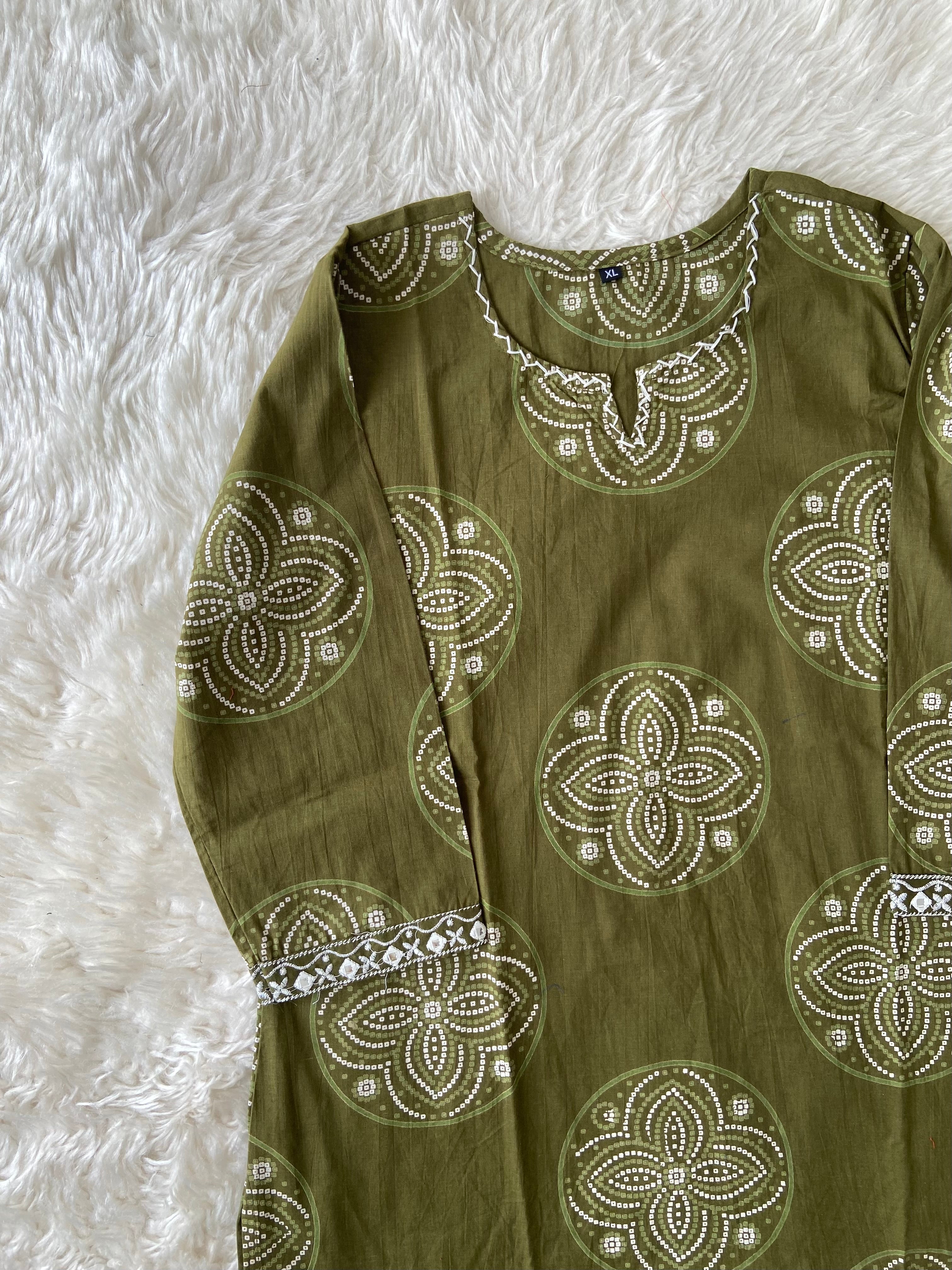 Budget Friendly Kurti Pant Dupatta Set