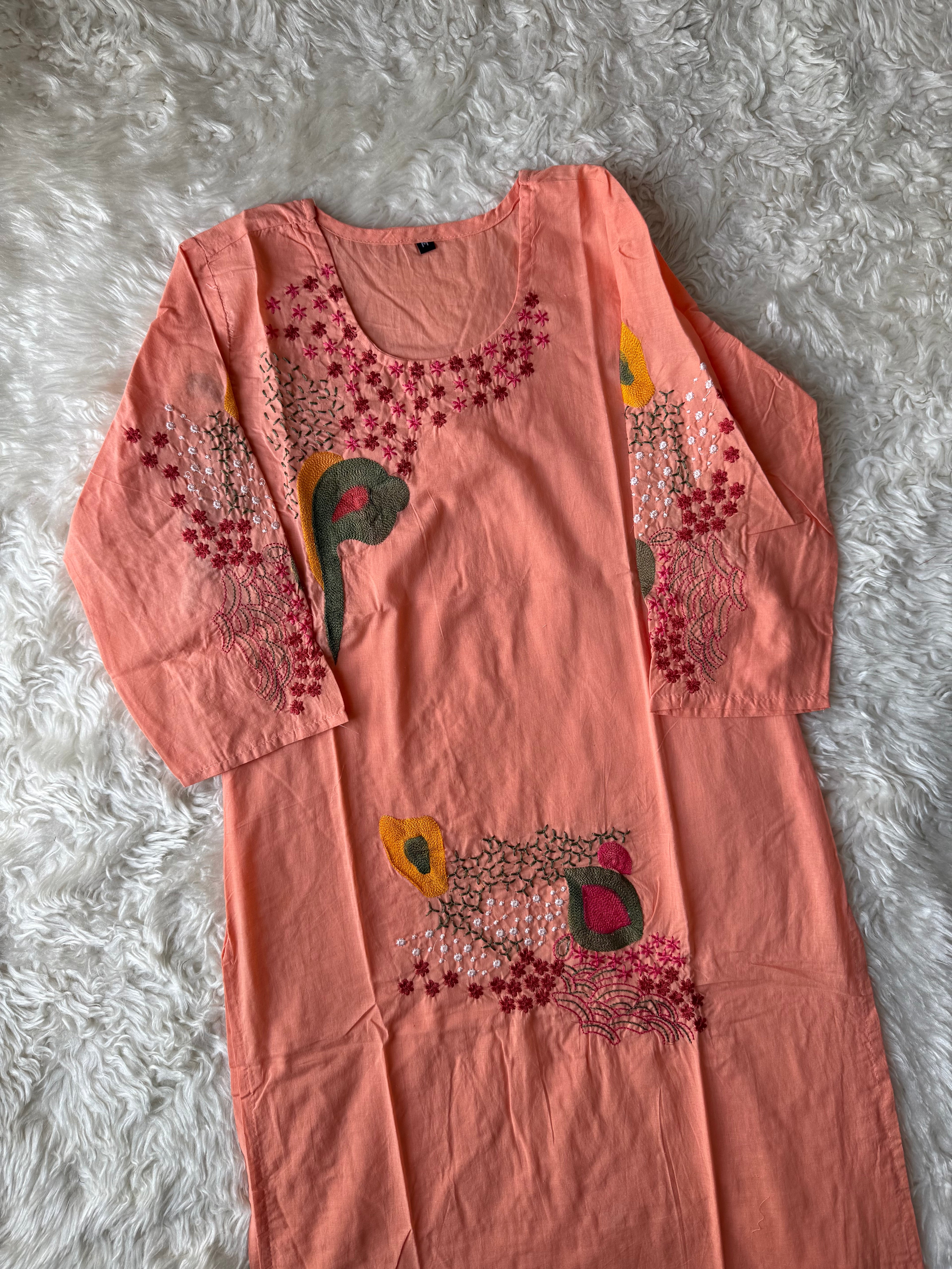 Cotton Kurti Pant Set