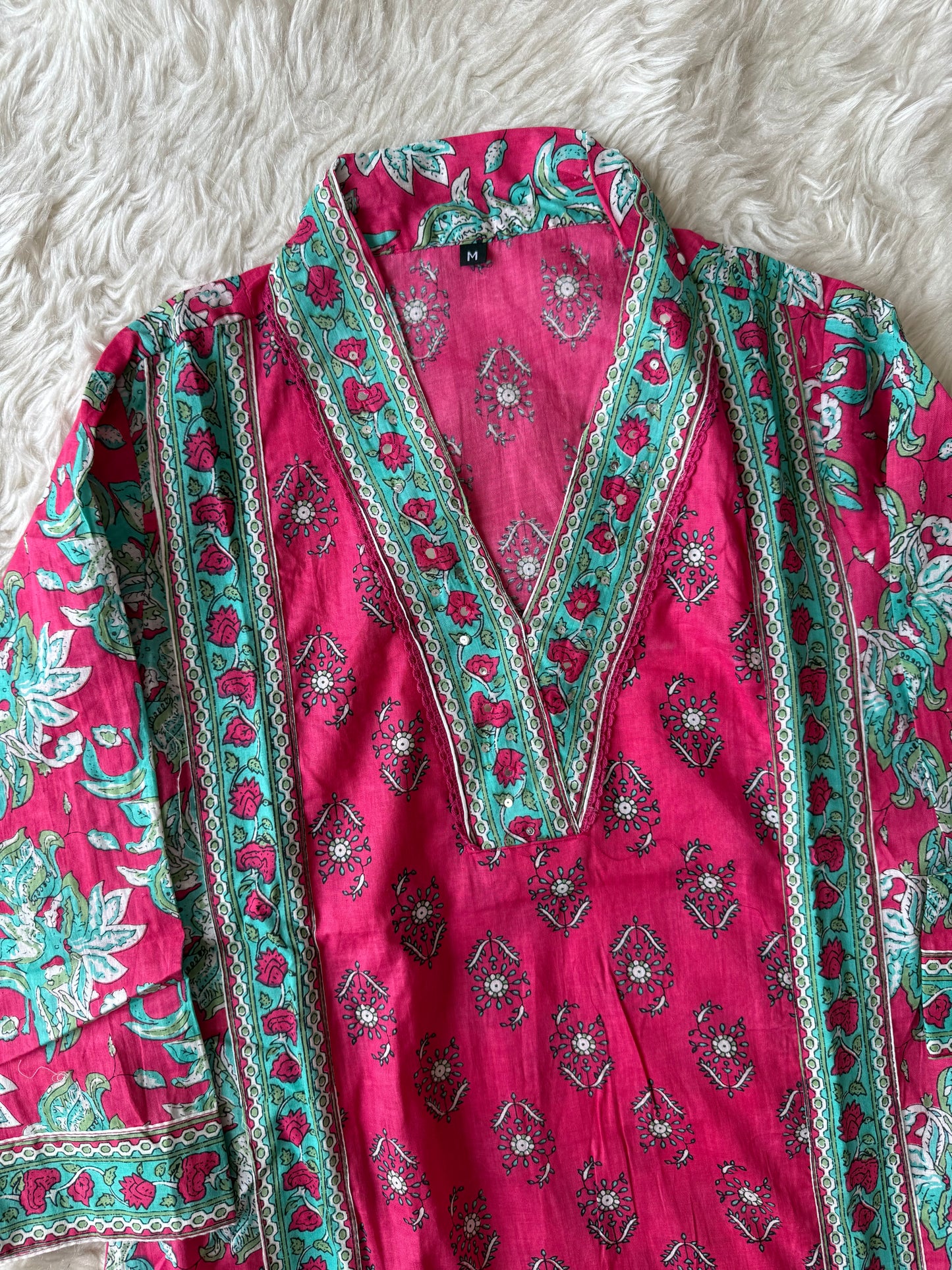 Budget Friendly Flare Kurti Pant Dupatta Set