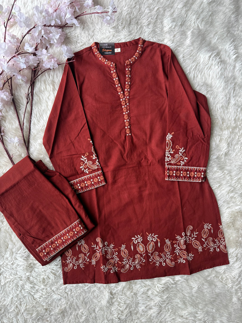 Soft Khadi Cotton Co-ord Set