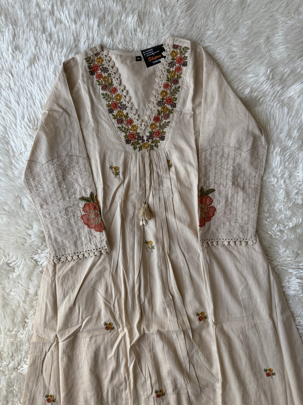 Premium Cotton Thread Work Collection