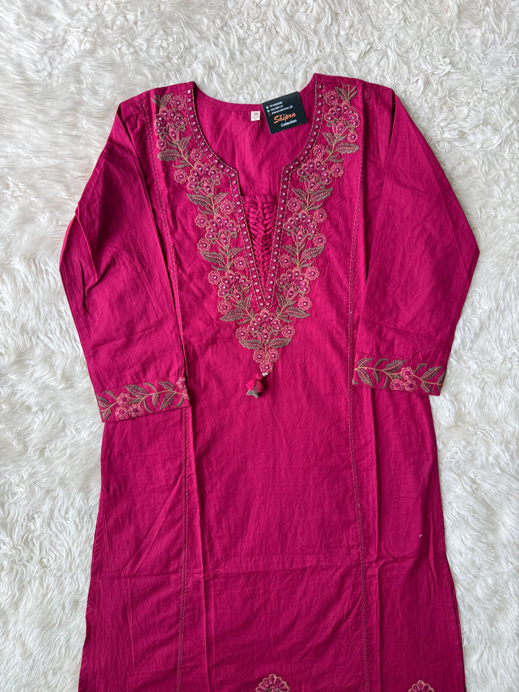 Premium Cotton Thread Work Collection