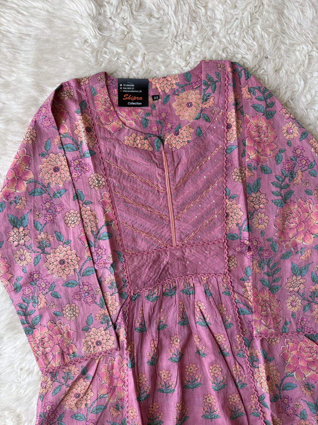 Premium Cotton Kurti Plazo Pant Set